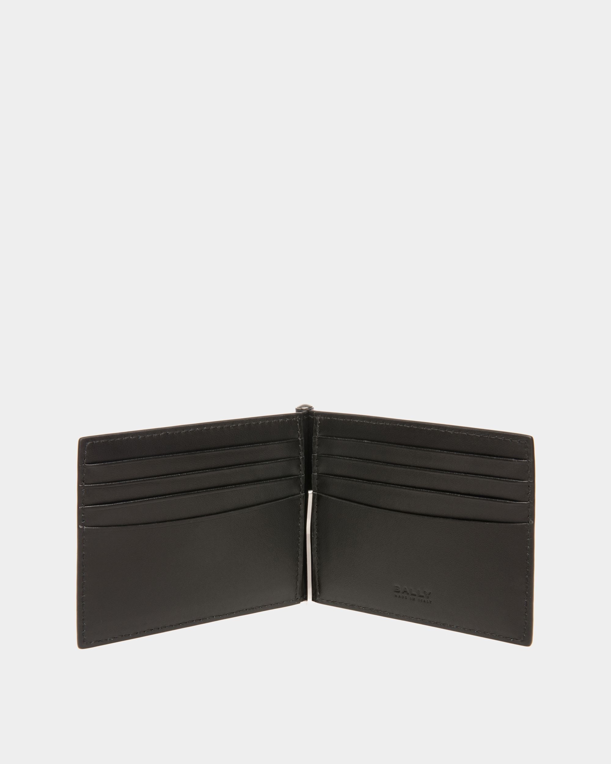 Bally Global - Banque Wallet In Black Leather - Black