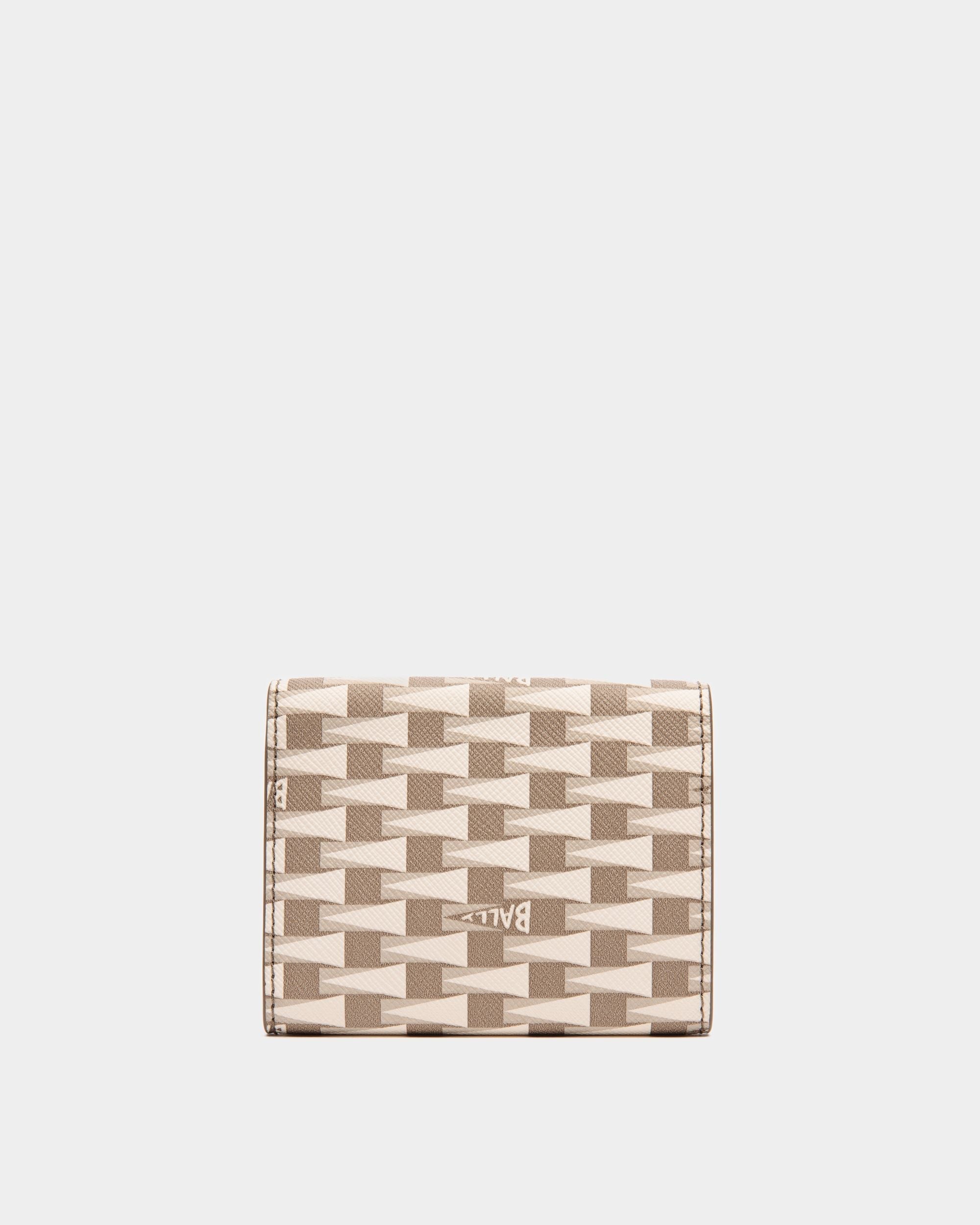 Bally Global - Pennant Trifold Wallet in TPU - Beige