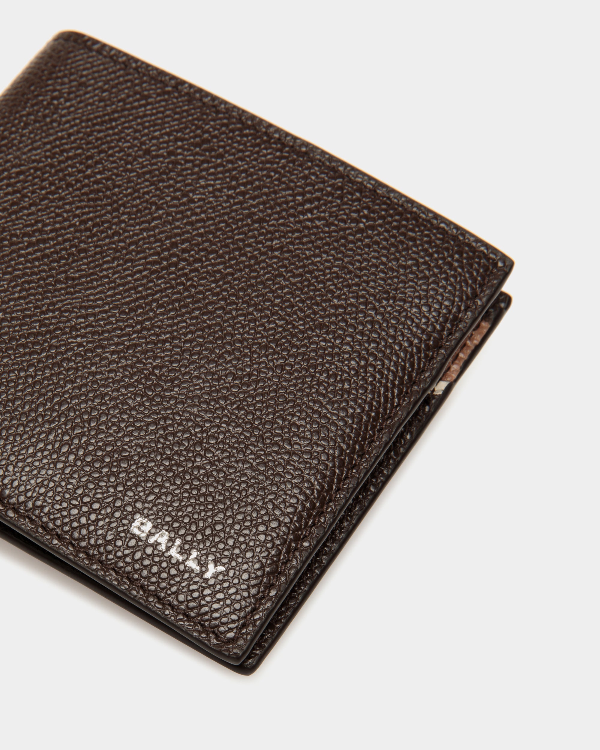 Bally Global - Flag Bifold Wallet in Ebano Leather - Brown