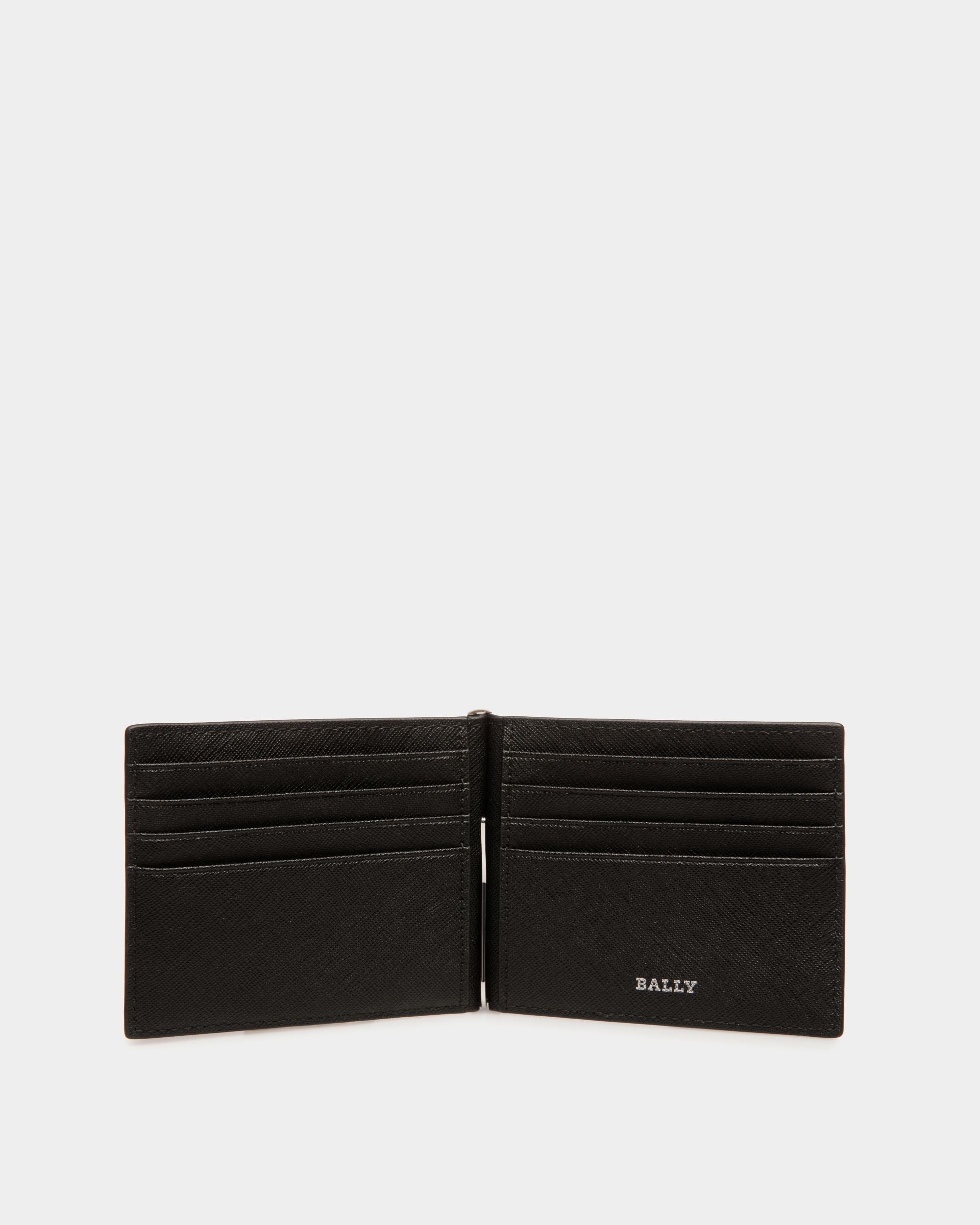Bally Global - Wallet In Black Bovine Split - Black