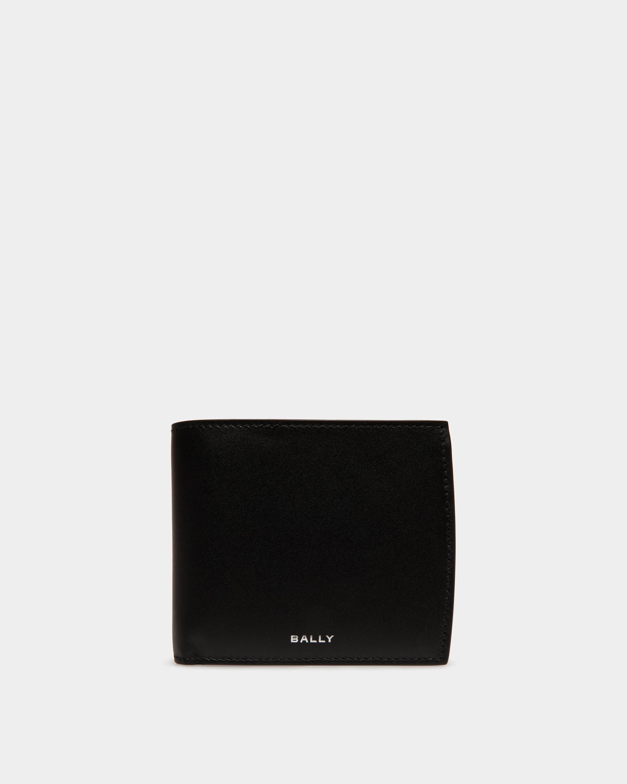 Bally Global - Busy Bally Bifold Wallet in Black Leather - Black