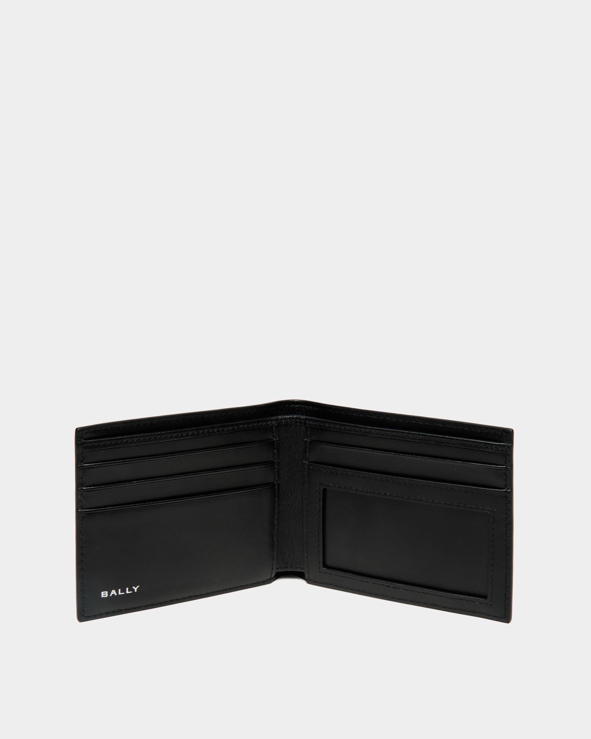 Bally Global - Pennant Bifold in Black Pennant Motif - Black