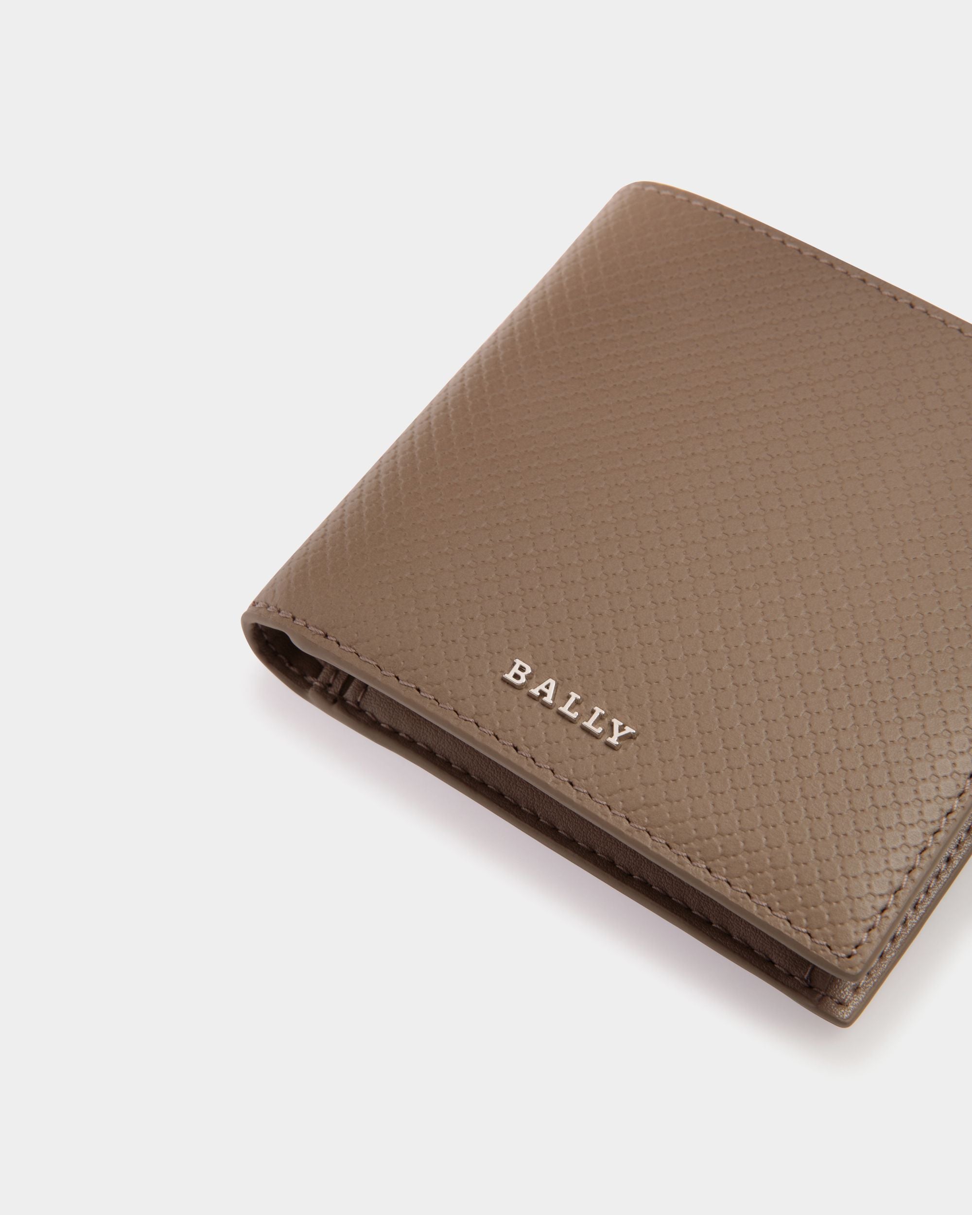 Bally Global - Portefeuille En Cuir Gaufré Beige - Beige