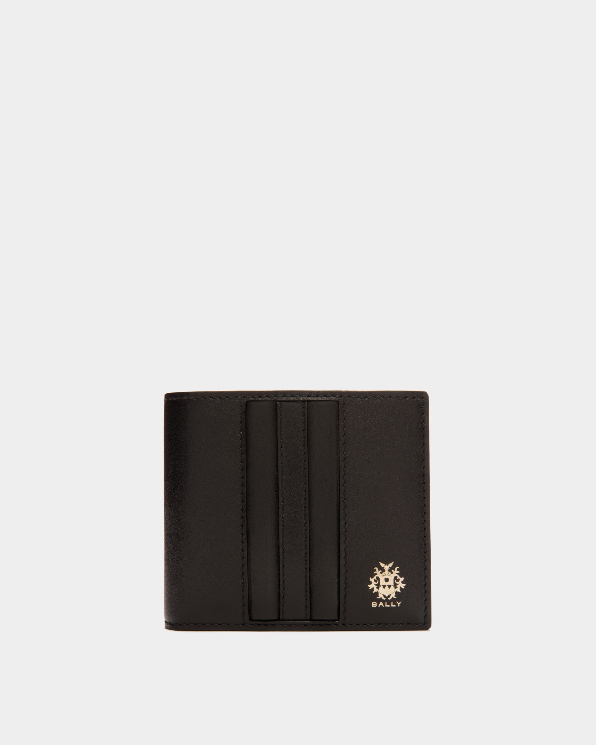 Bally Global - Beckett Bifold in Black Leather - Black