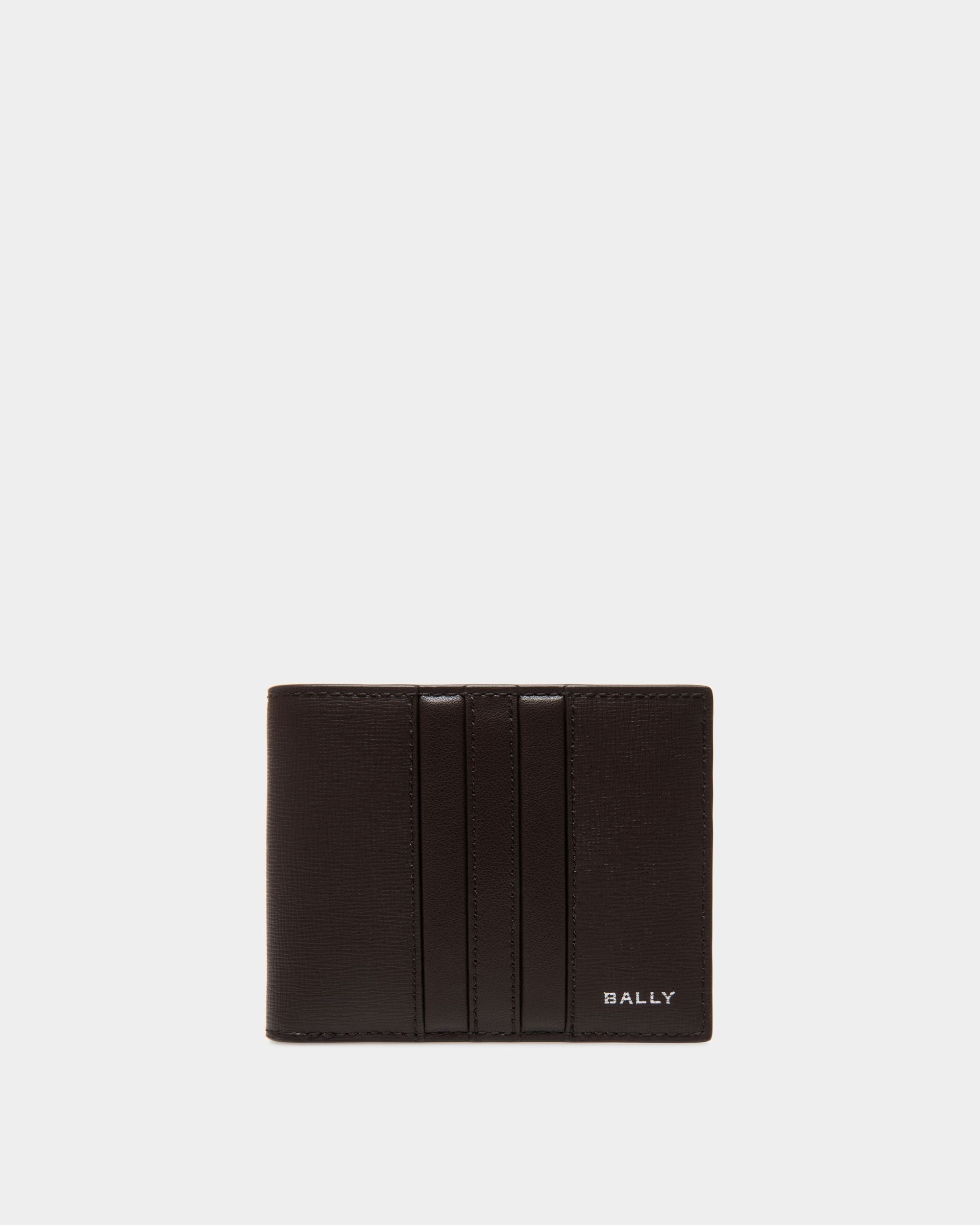 Bally Global - Cartera Plegable Mythos De Piel Reciclada Ébano - Marrón