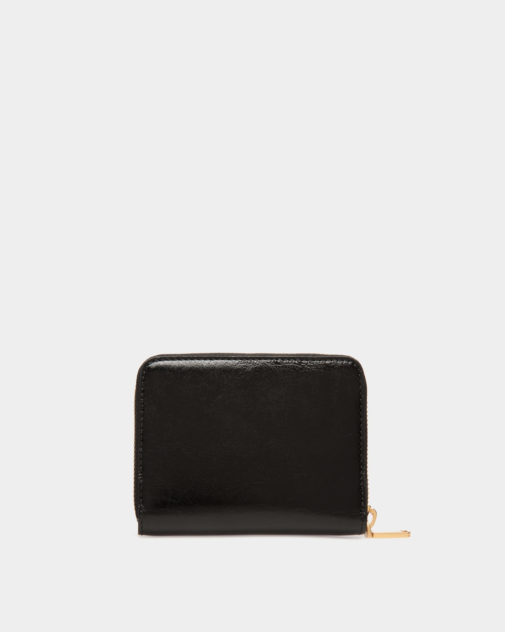 Bally Global - Cartera Plegable Easy Bally De Piel Negra - Negro