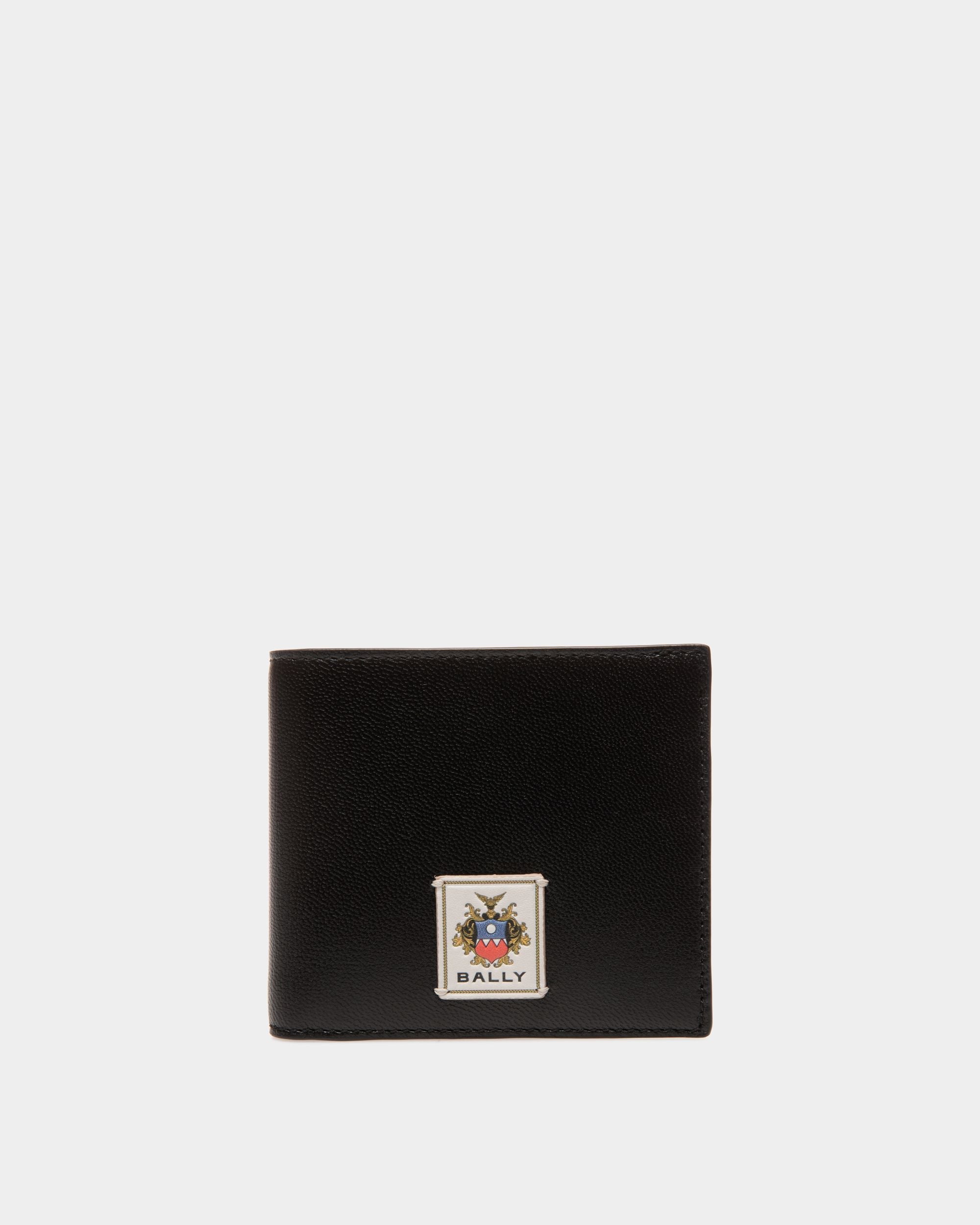 Bally Global - Easy Bally Bifold In Black Leather - Black