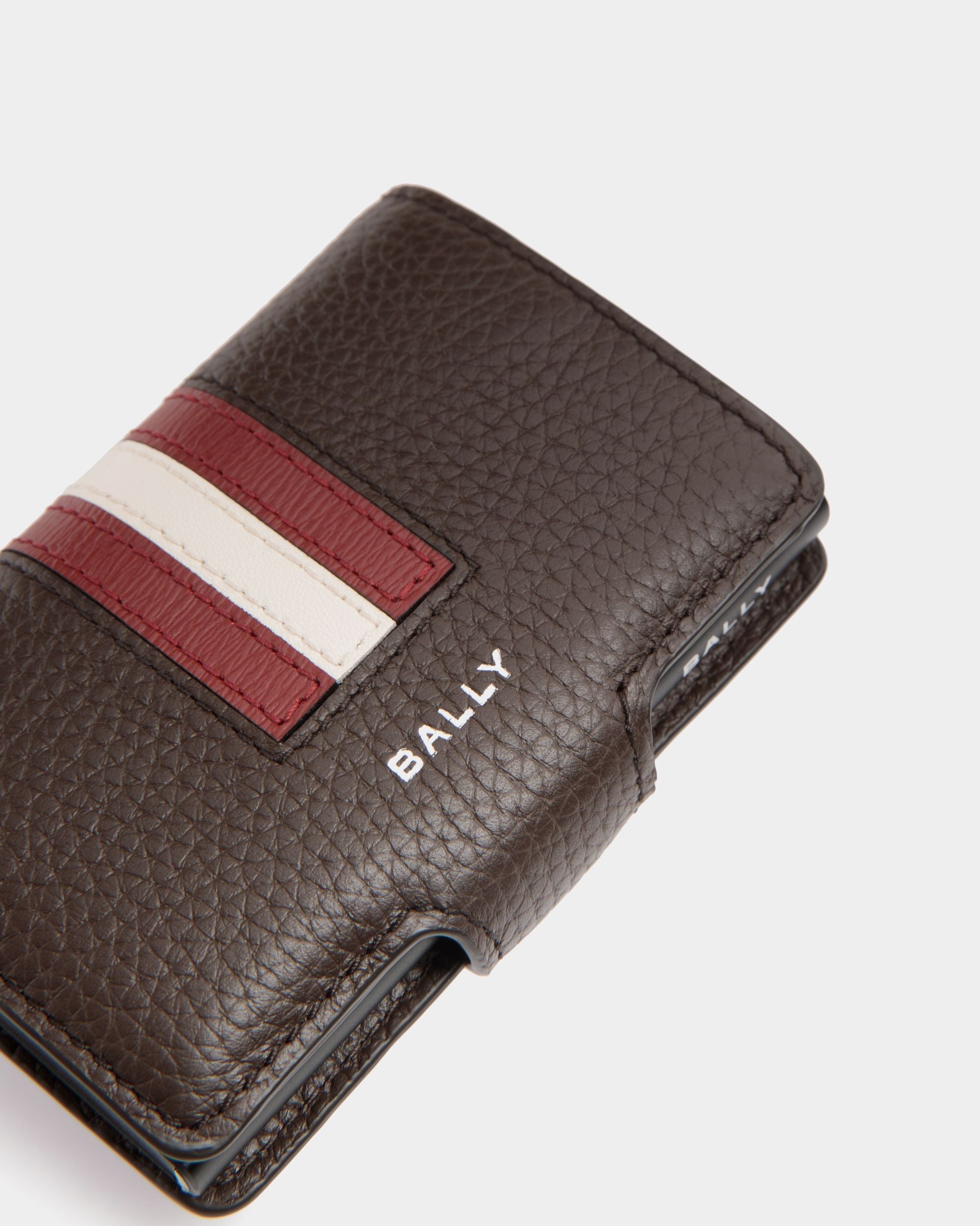 Bally Global - Ribbon Smart Wallet in Ebano Leather - Brown