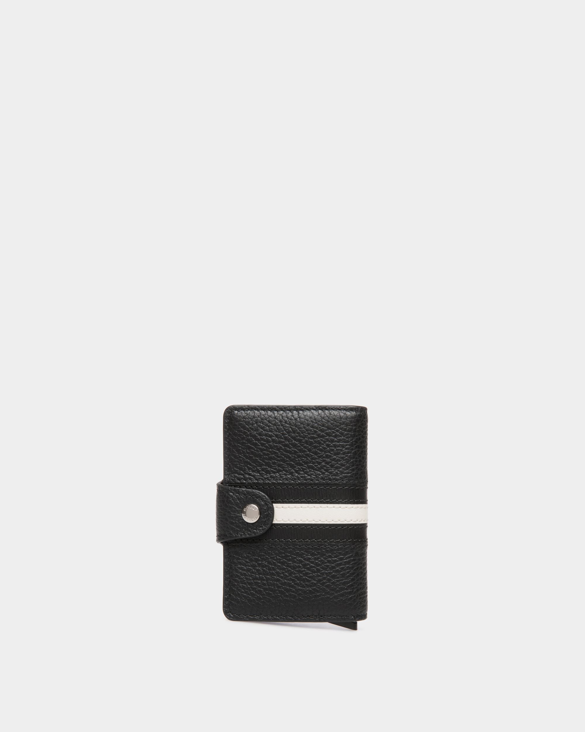 Bally Global - Ribbon Smart Wallet in Black Leather - Black
