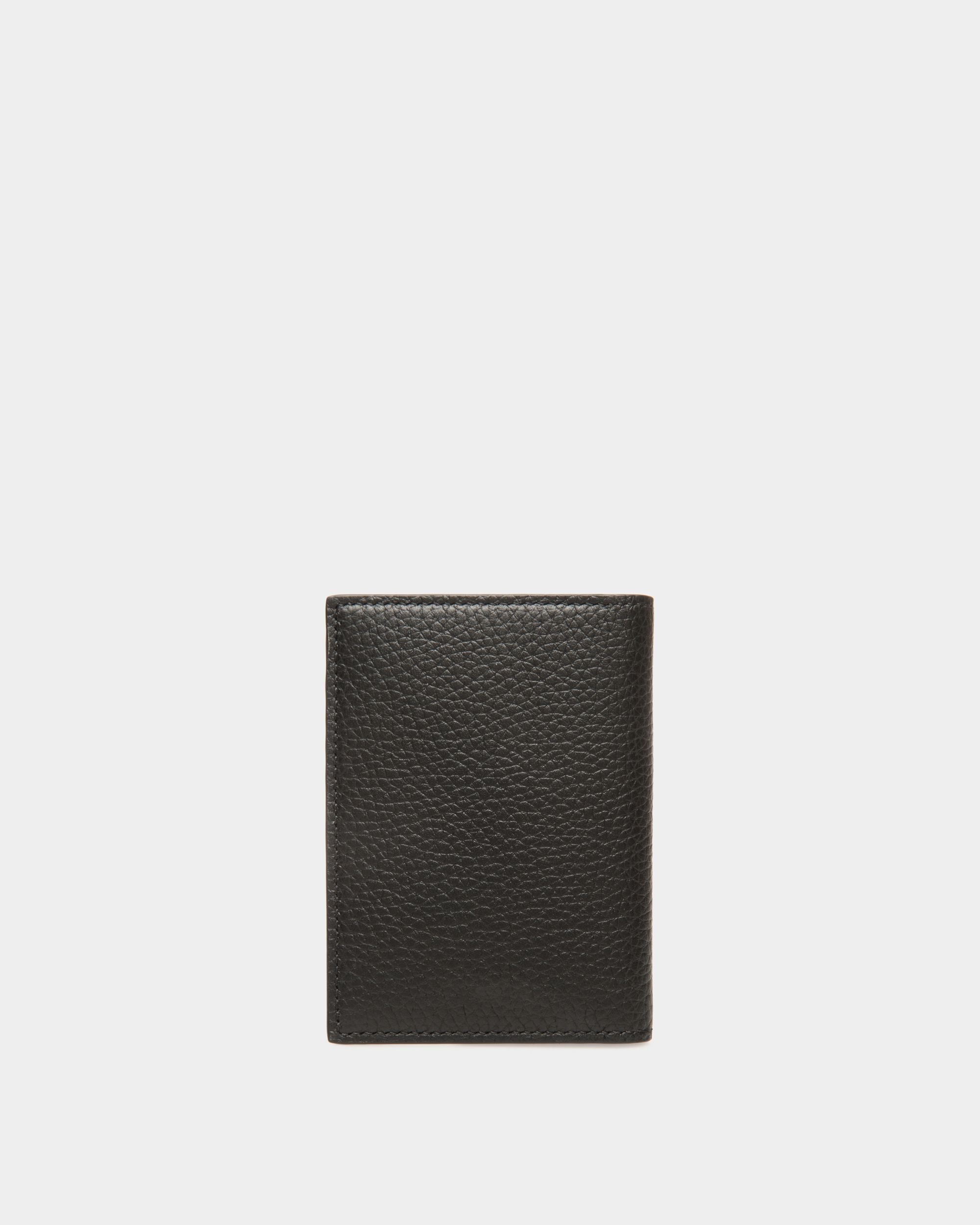 Bally Global - Portefeuille À Deux Volets Oeden En Cuir Noir - Noir