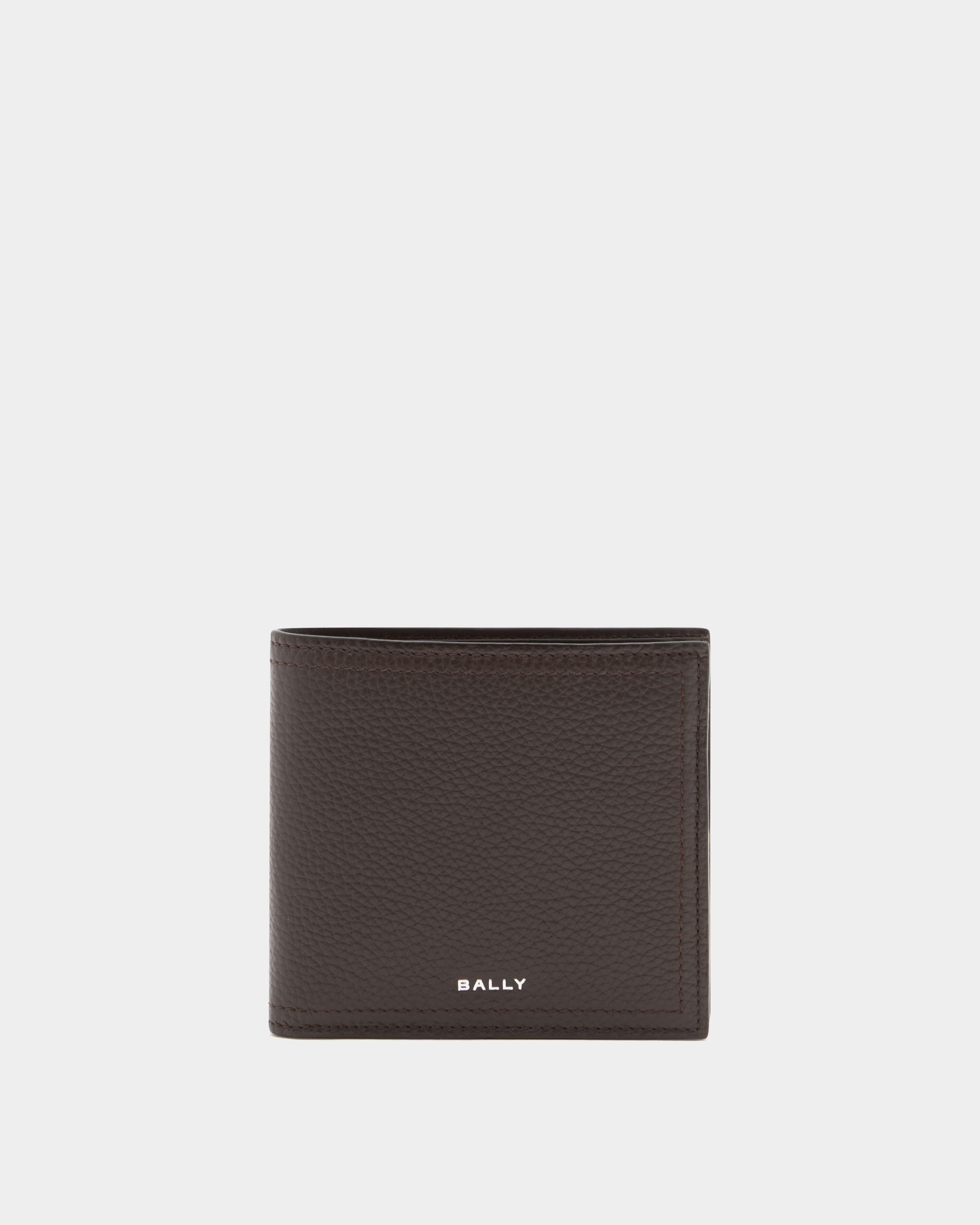 Bally Global - Capitol Wallet in Ebano Grained Leather - Brown