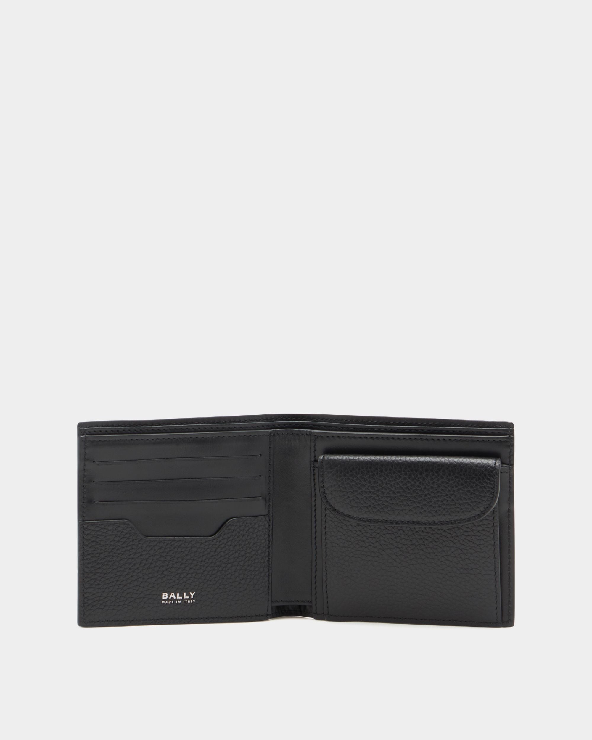 Bally Global - Portefeuille Capitol En Cuir Grainé Noir - Noir