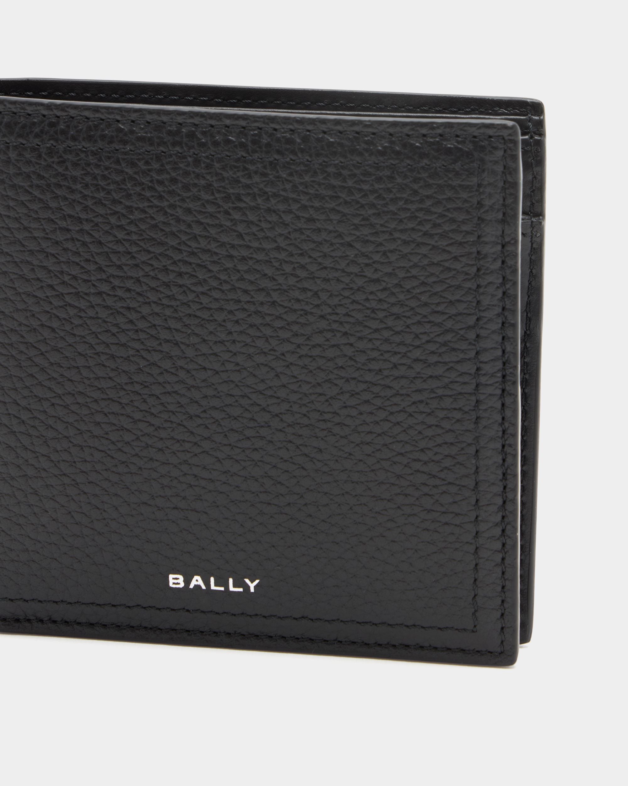 Bally Global - Portefeuille Capitol En Cuir Grainé Noir - Noir
