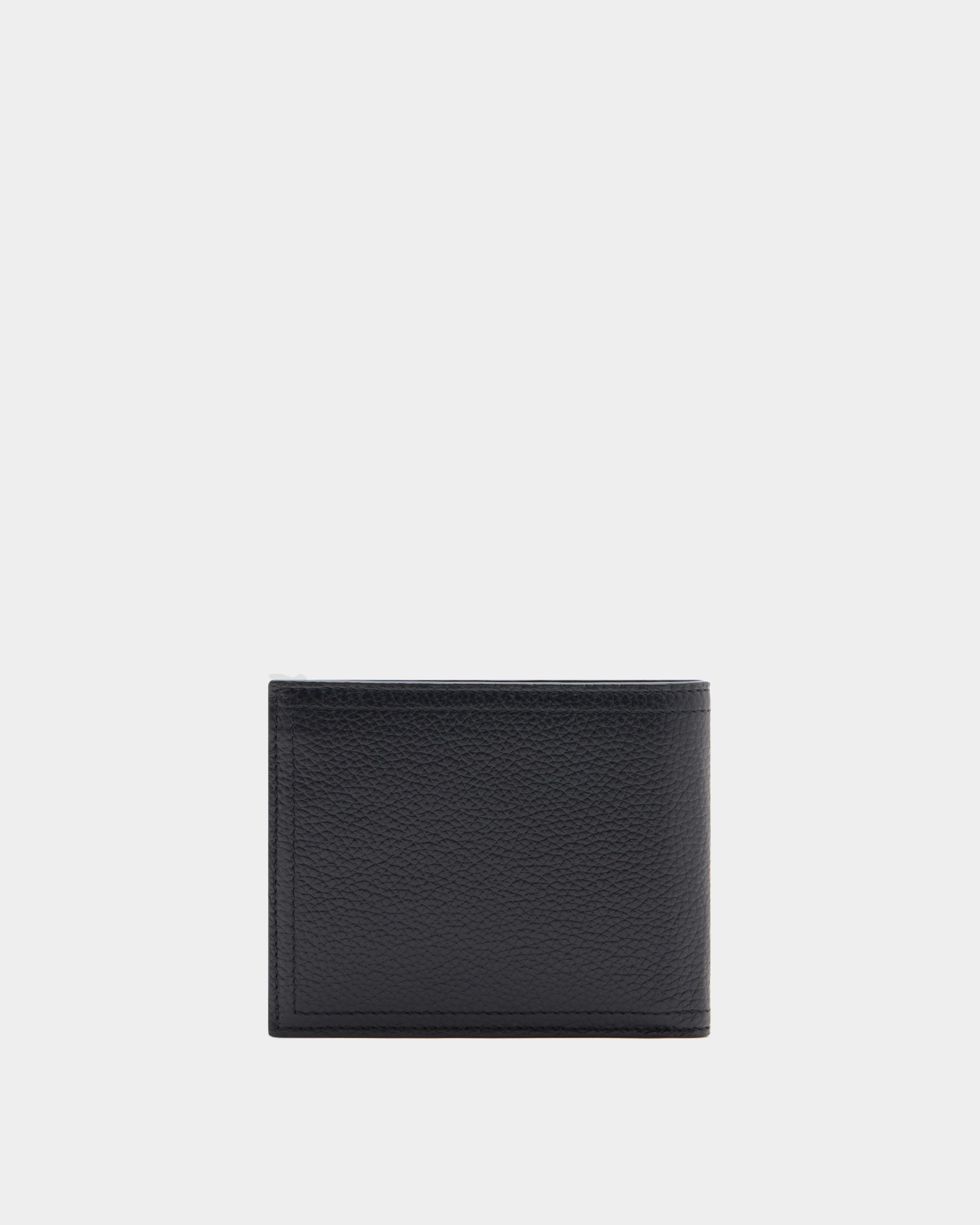 Bally Global - Cartera Capitol De Piel Granulada Negra - Negro