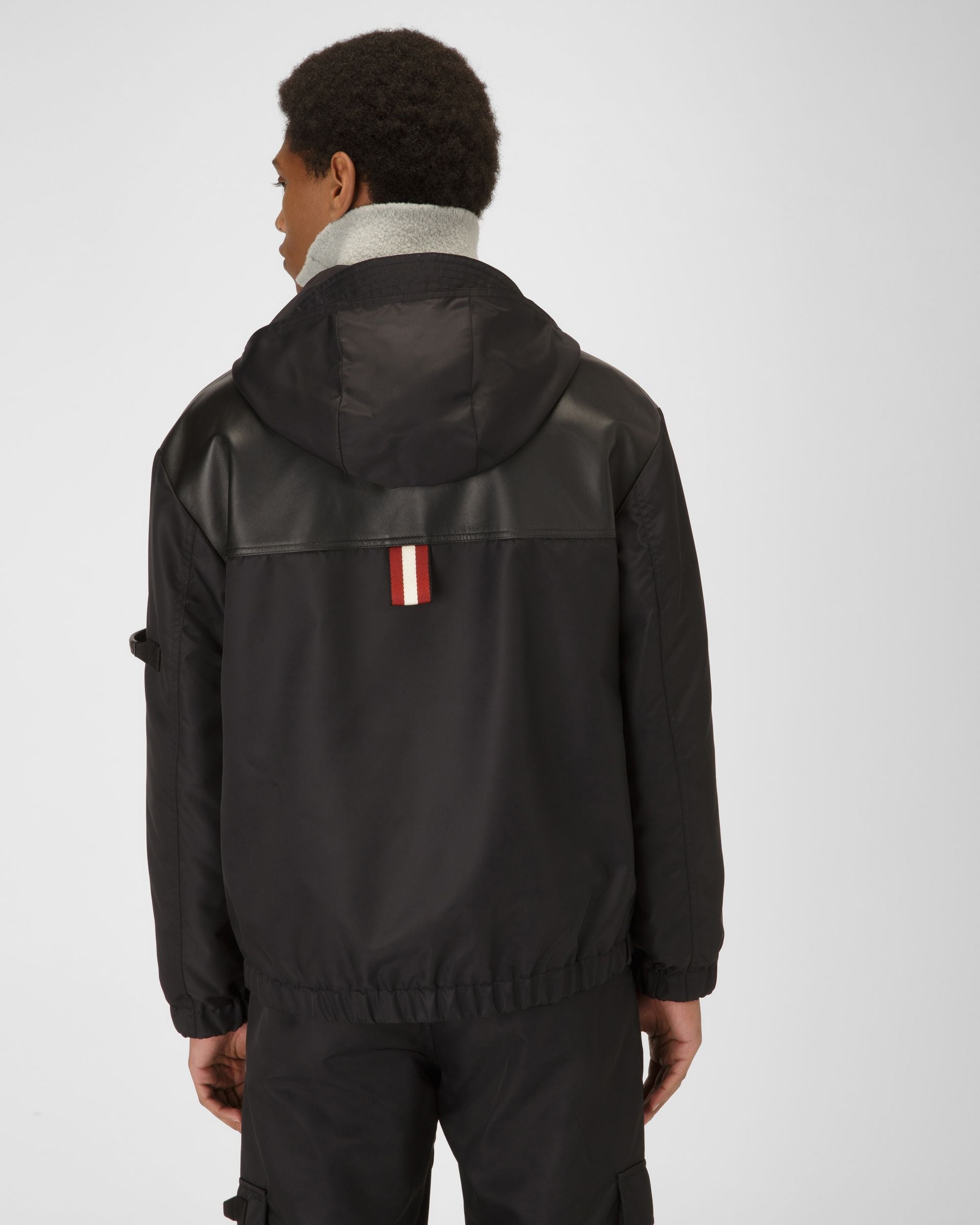 Bally Global - Recycled Nylon Bomber Jacket In Black - Black
