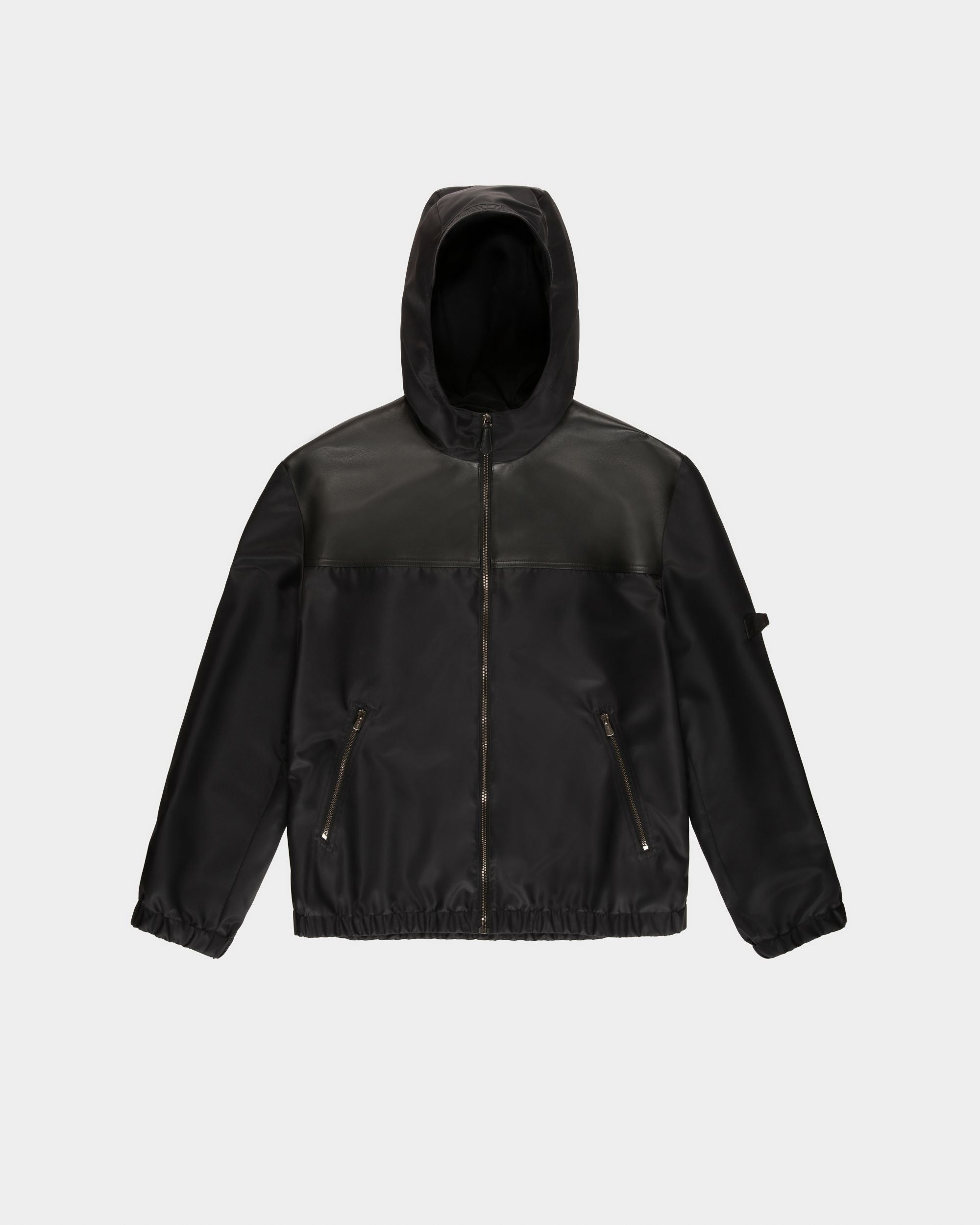 Bally Global - Recycled Nylon Bomber Jacket In Black - Black
