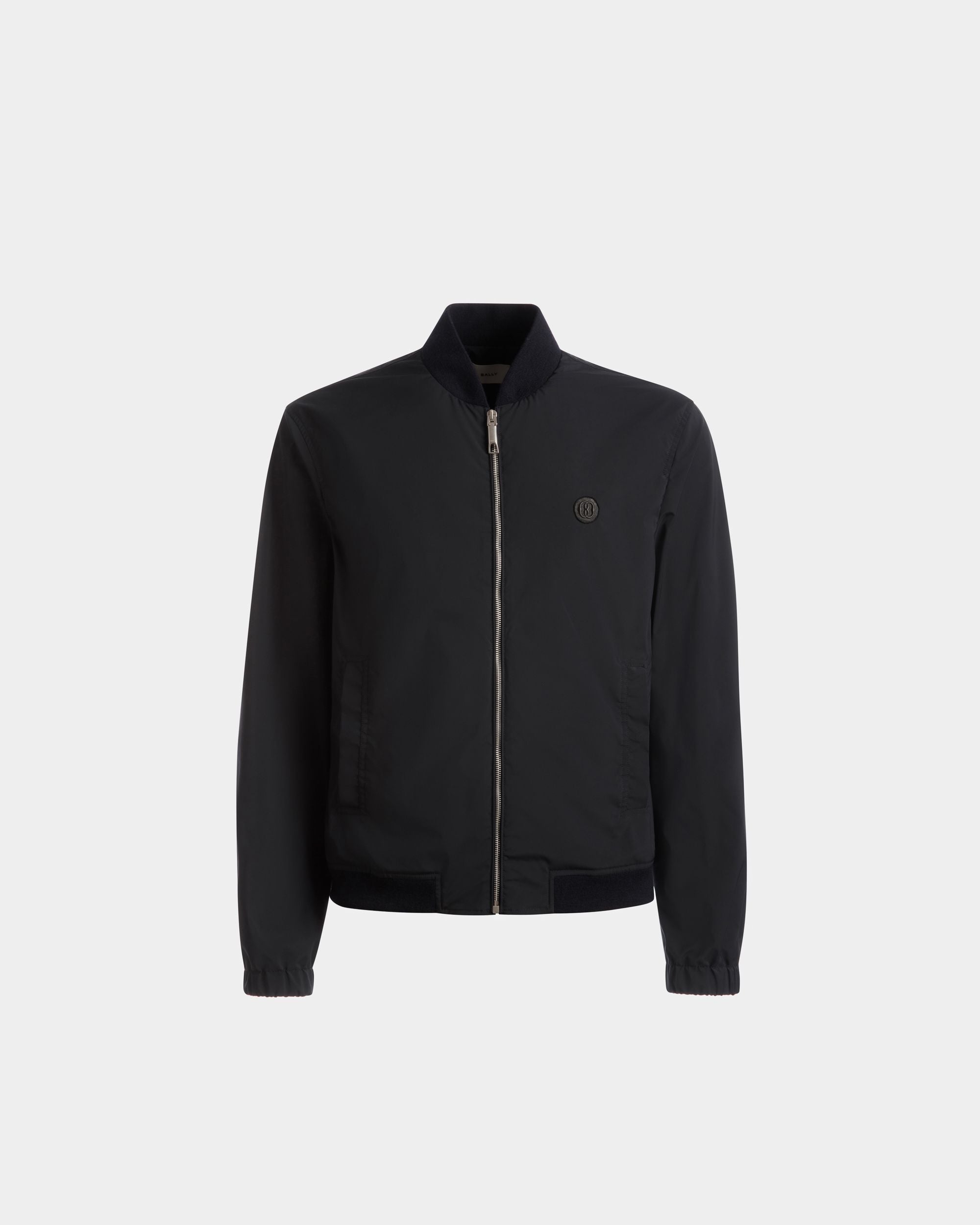 Bally Global - Bomber Jacket In Ink Fabric - Blue