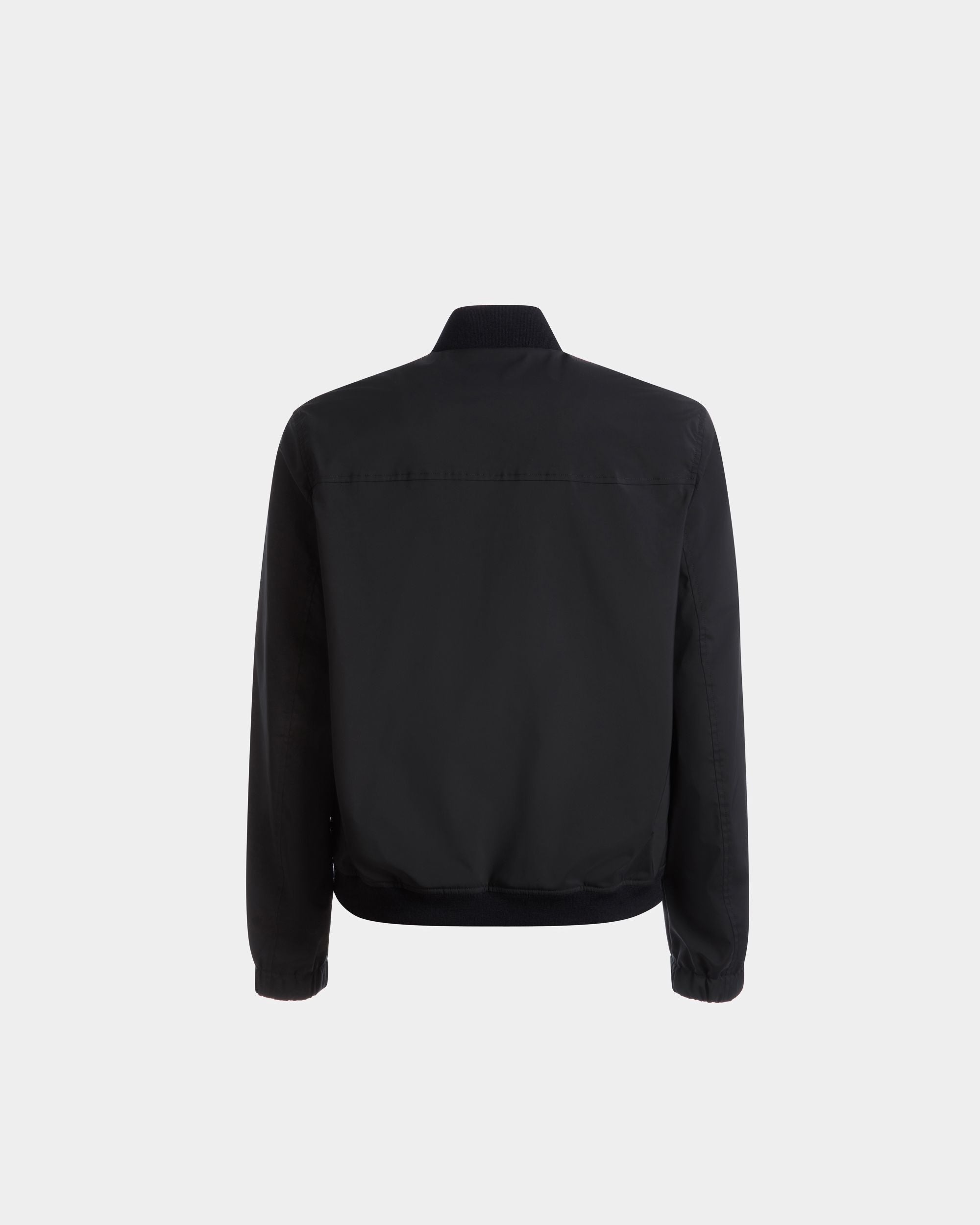 Bally Global - Bomber Jacket In Ink Fabric - Blue