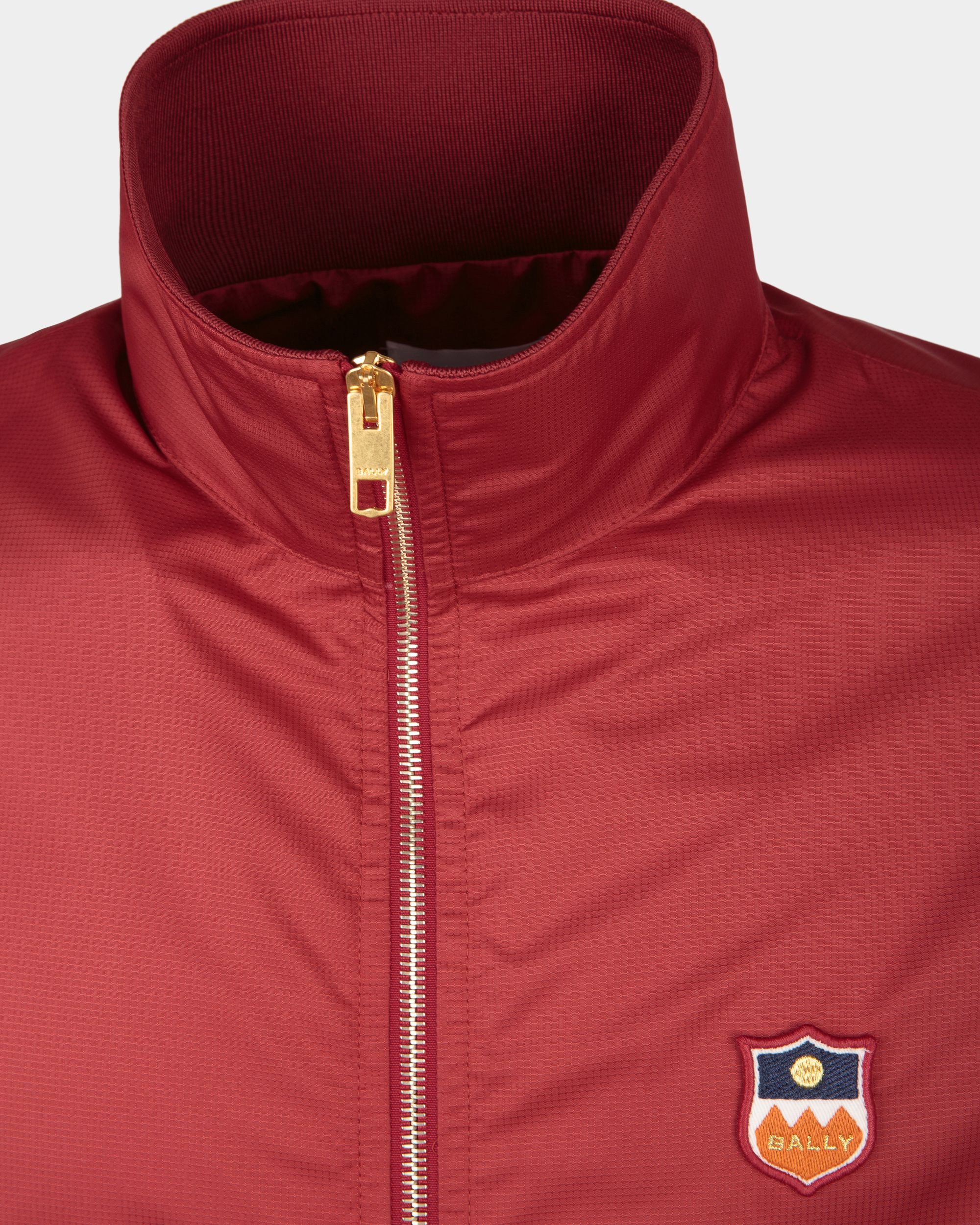 Bally Global - Bomber in Red Nylon - Red