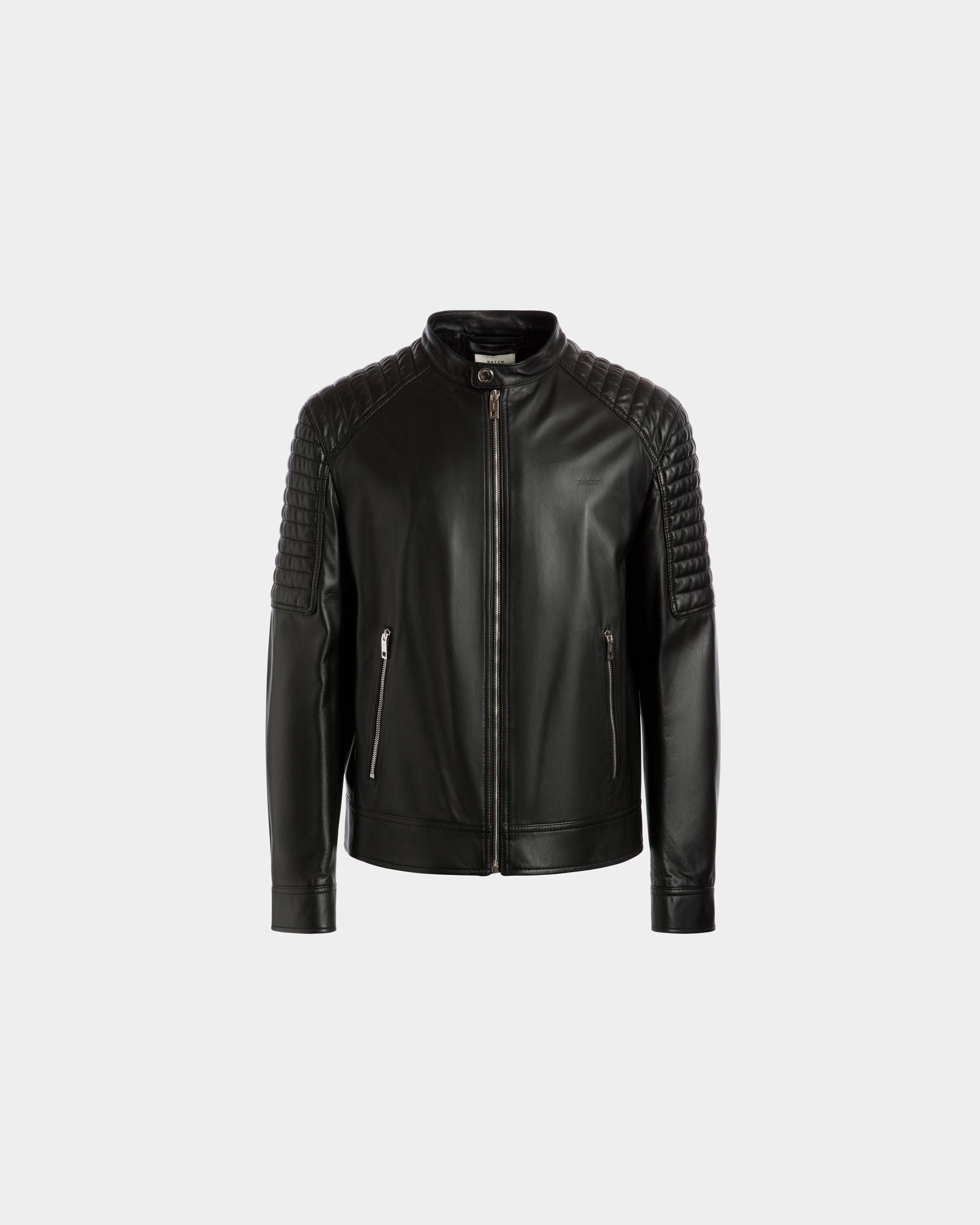 Bally Global - Jacket In Black Leather - Black