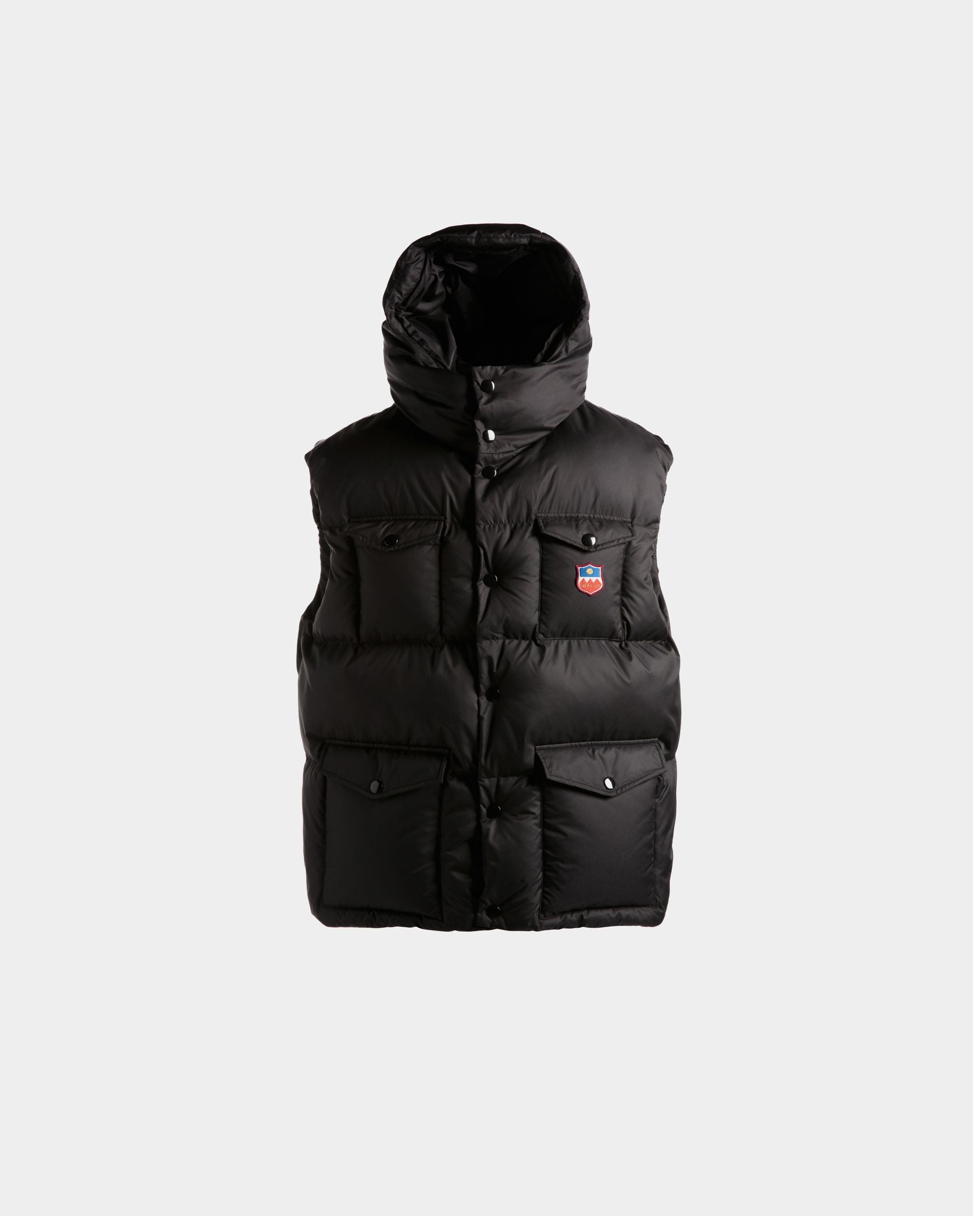 Bally Global - Puffer Gilet in Black Nylon - Black
