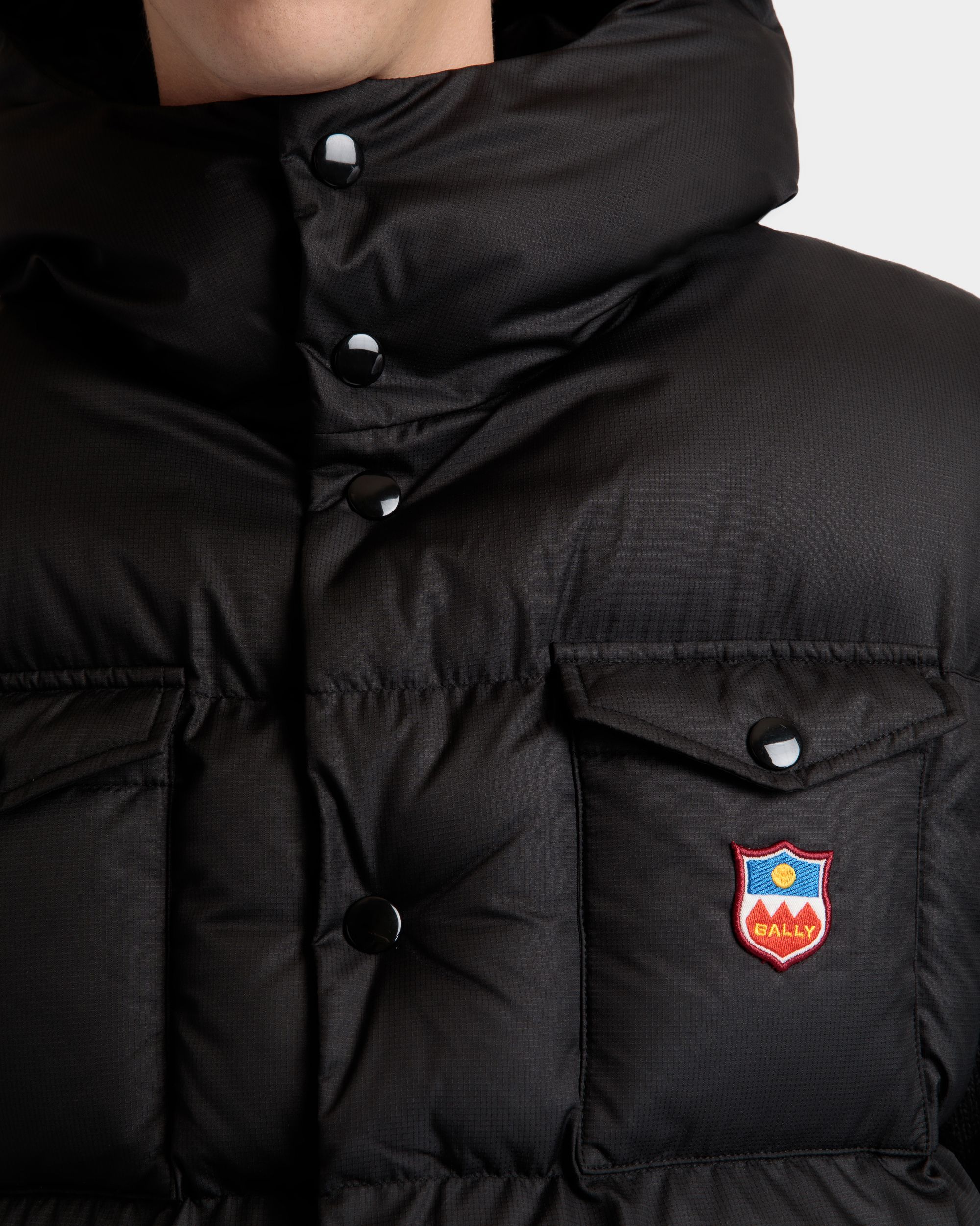 Bally Global - Puffer Gilet in Black Nylon - Black