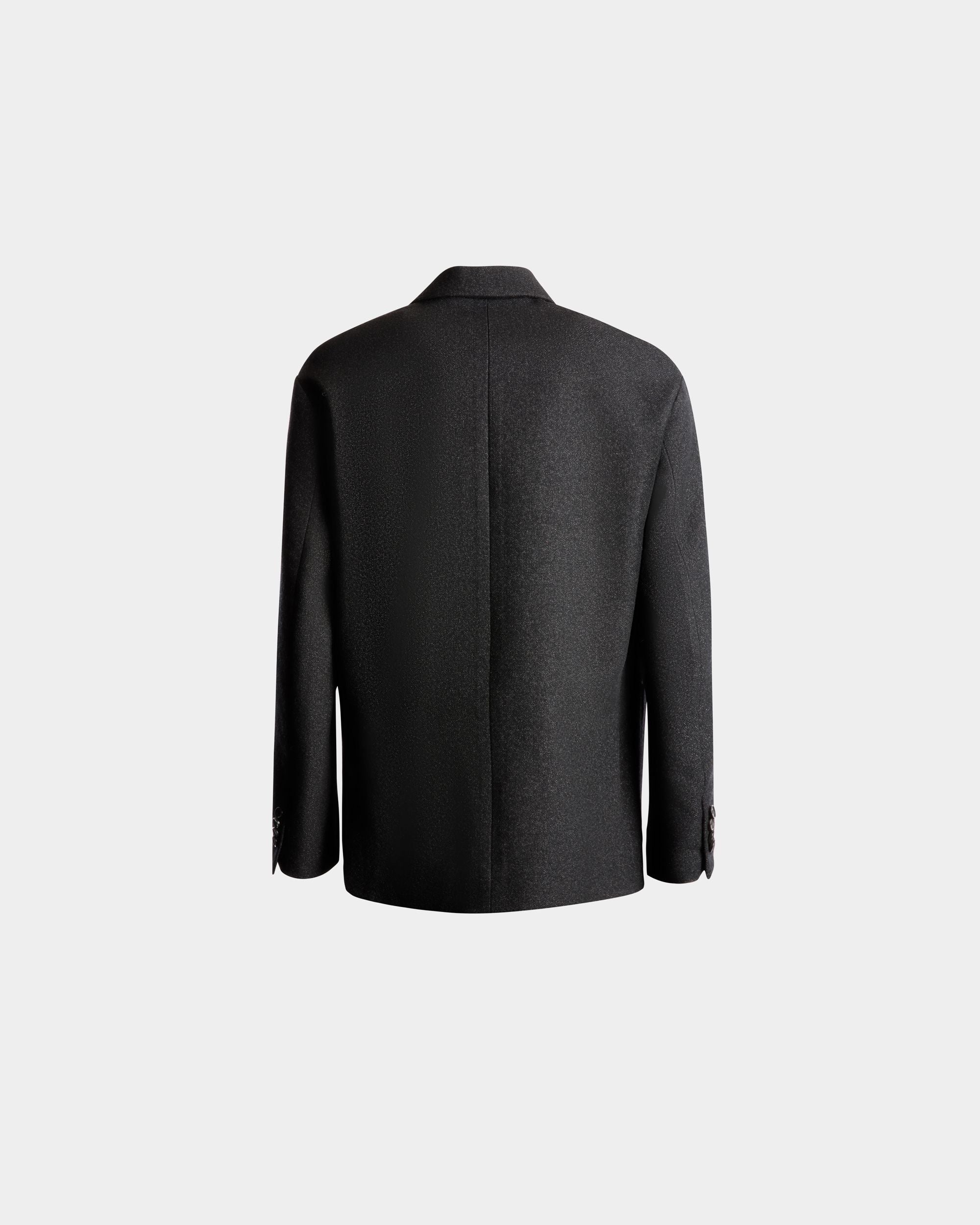 Bally Global - Blazer In Dark Grey Wool - Grey
