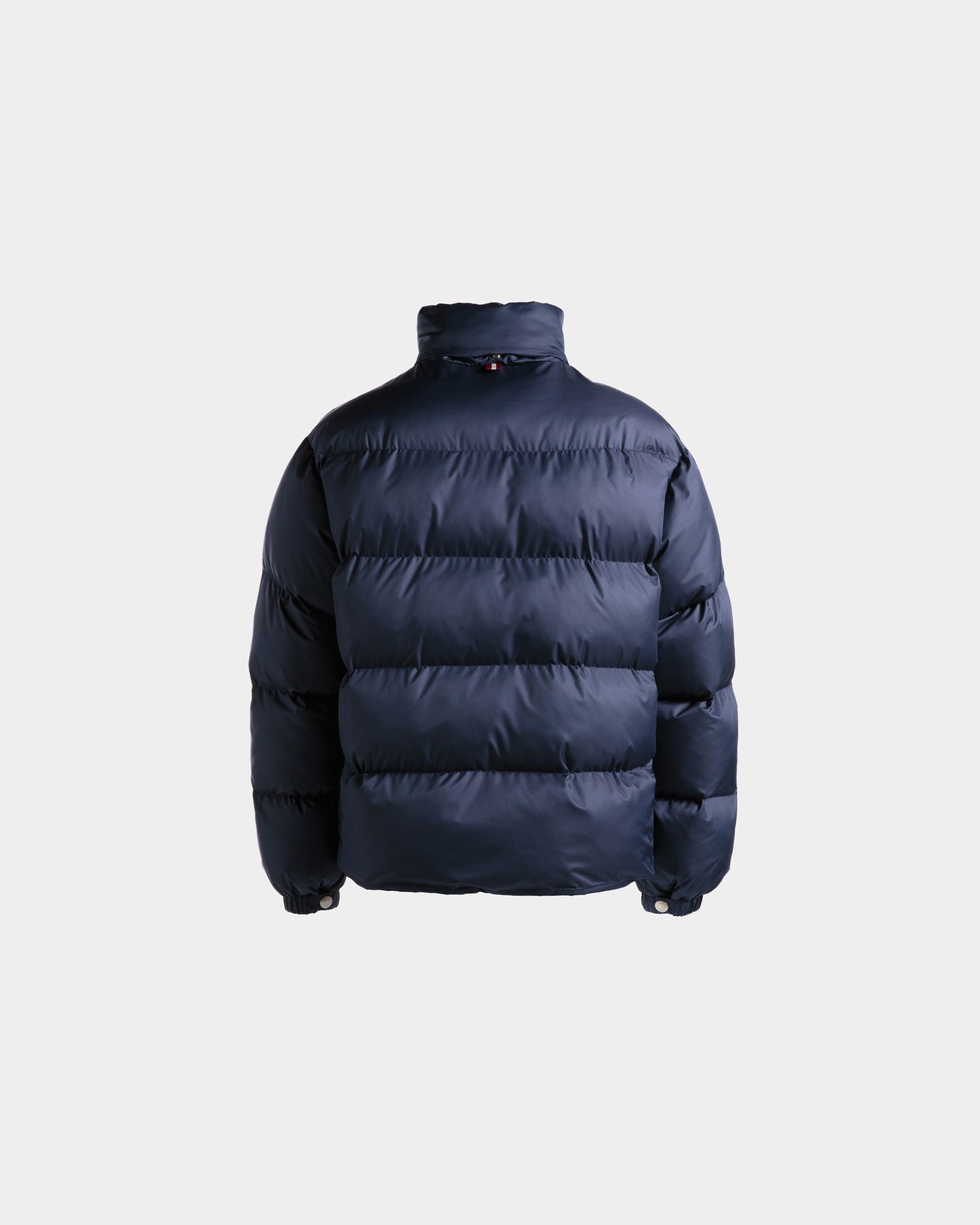 Bally Global - Puffer Jacket in Navy Blue Nylon - Blue