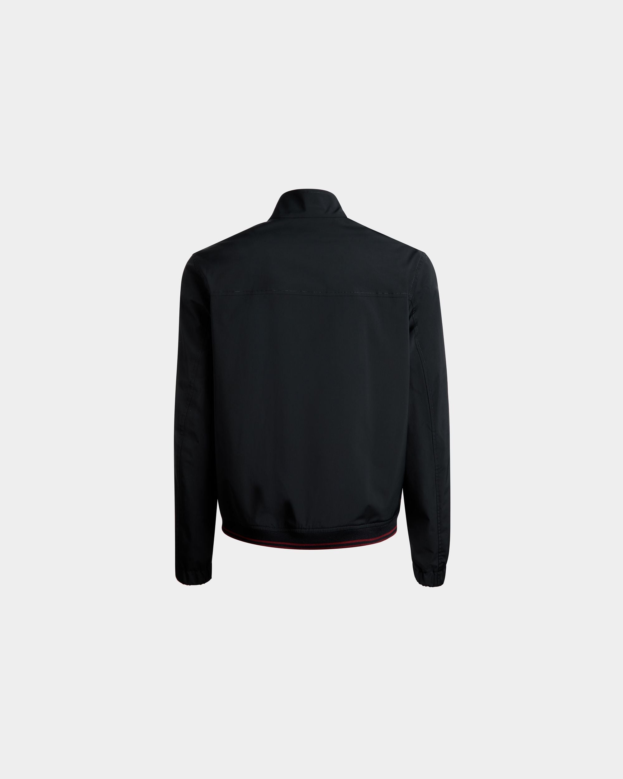 Bally Global - Blouson In Navy Blue Nylon - Azul