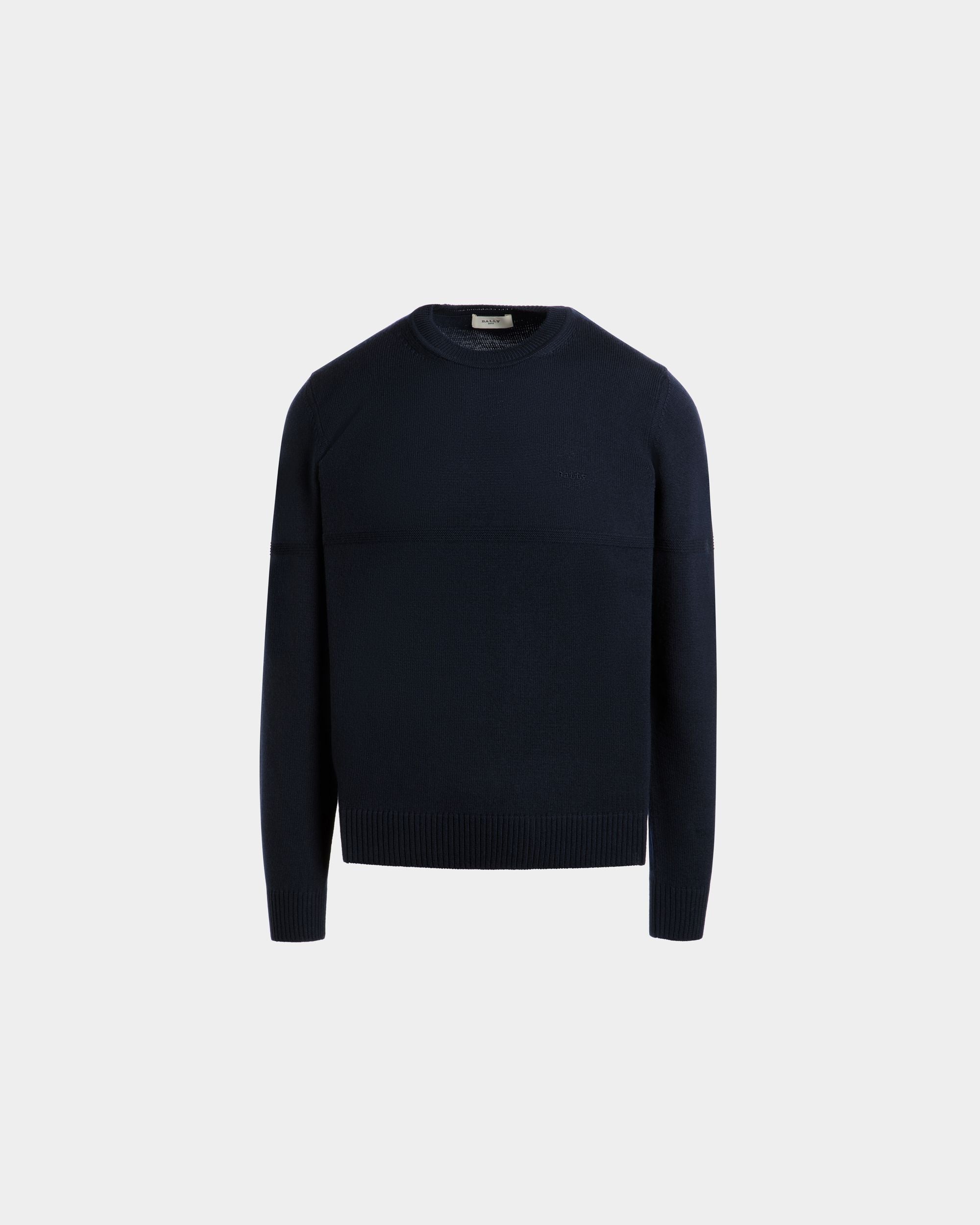 Bally Global - Jersey De Lana Azul - Azul