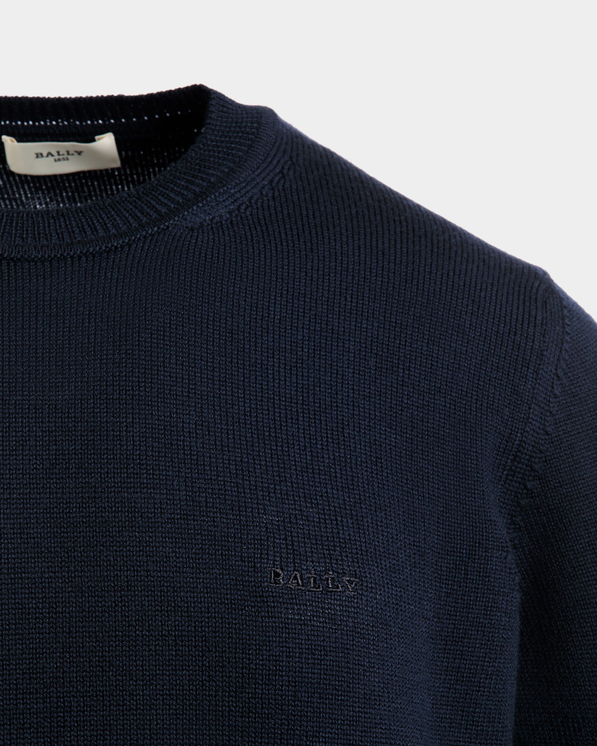 Bally Global - Jersey De Lana Azul - Azul