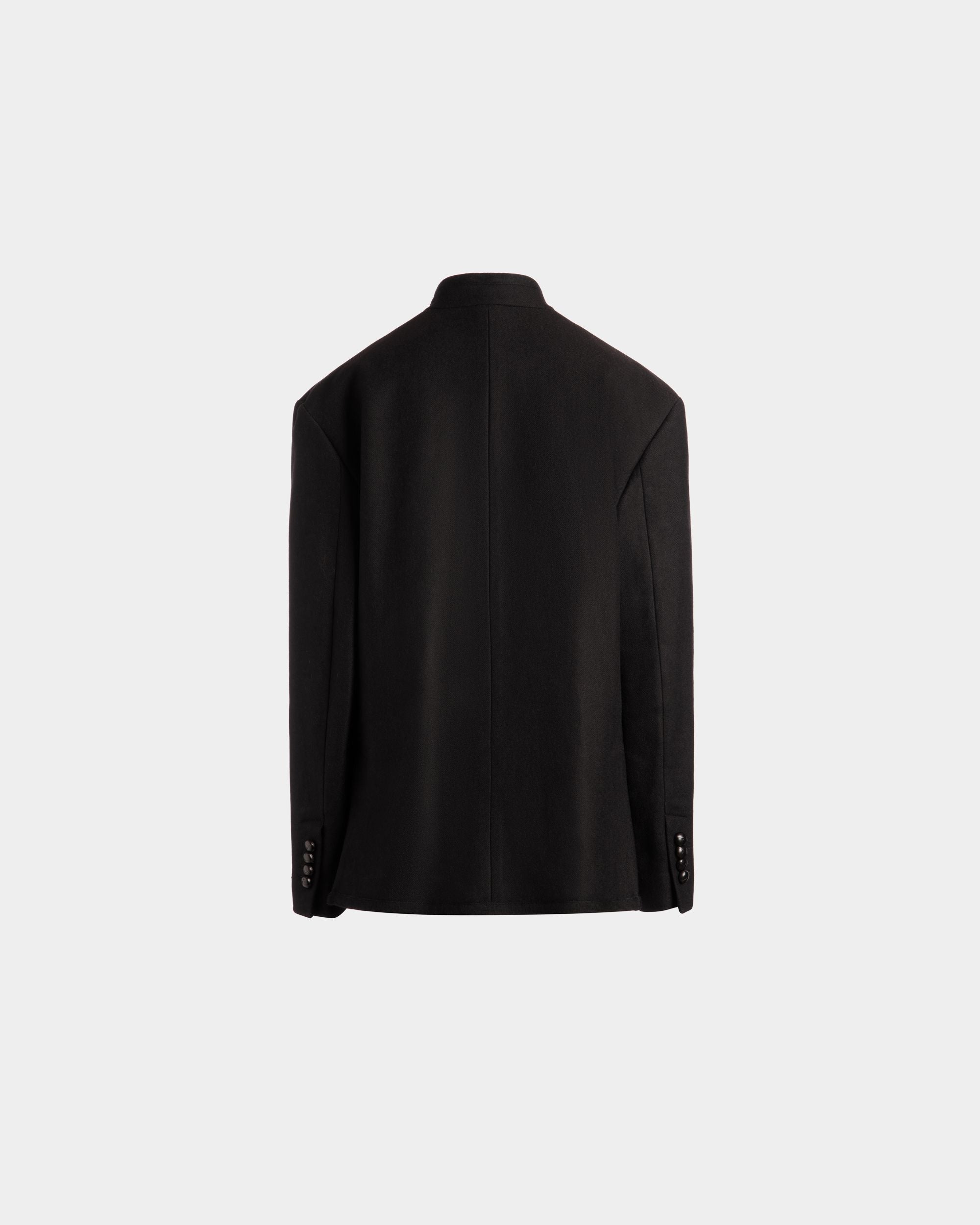 Bally Global - Winter Capsule Blazer in a Black Wool Blend - Black