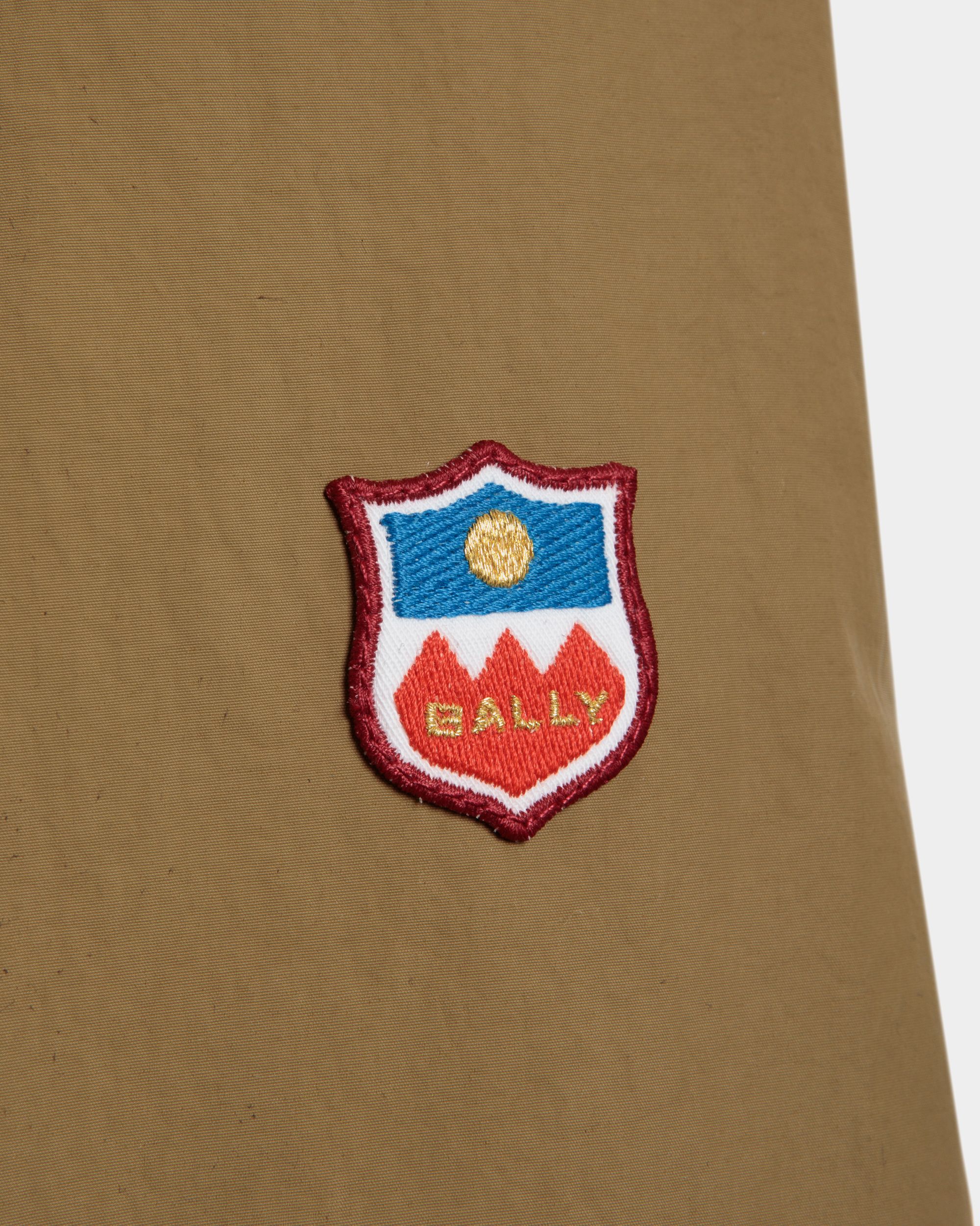 Bally Global - Chaqueta Camisera De Nailon Camel - Beige