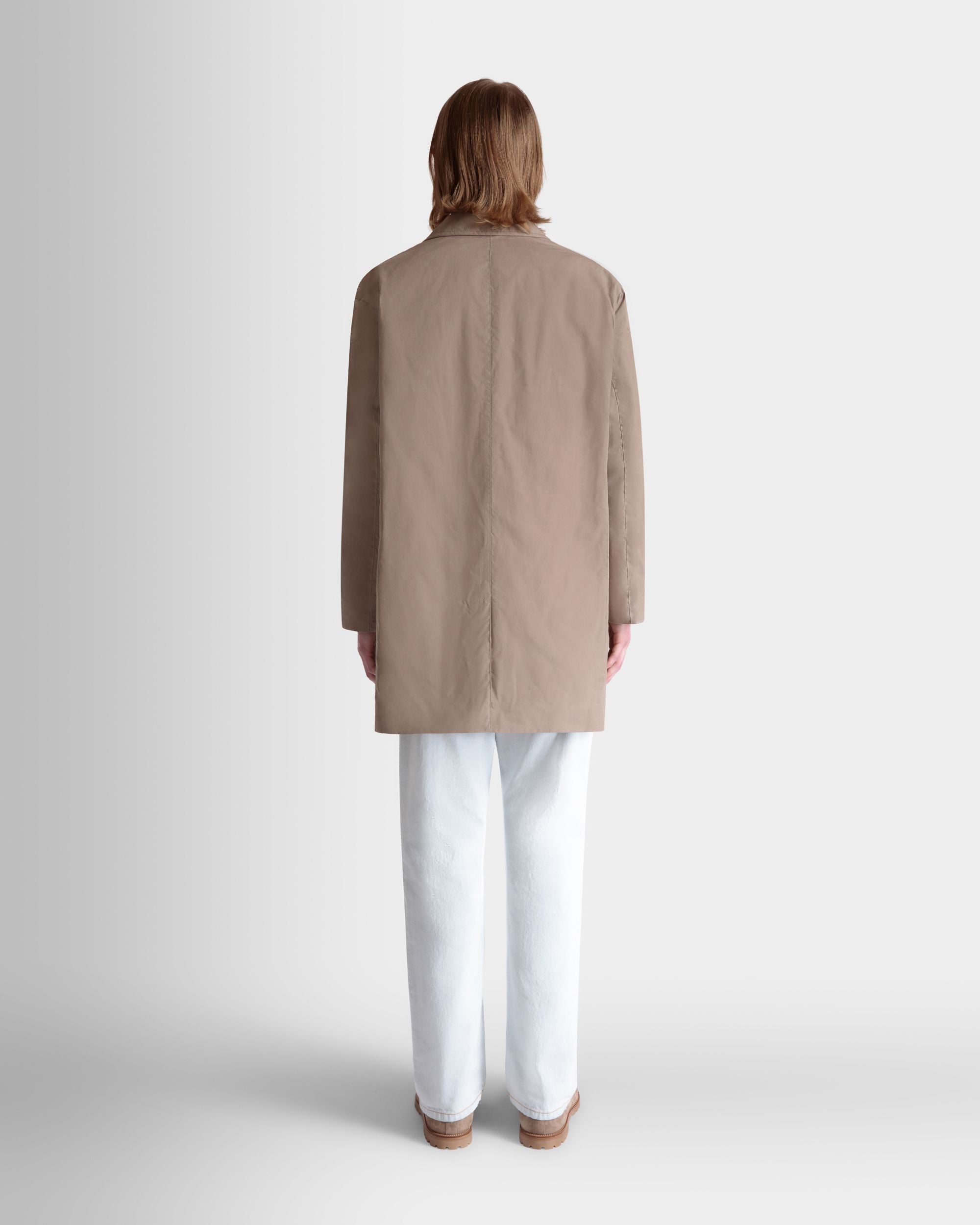 Bally Global - Car Coat in Beige Cotton - Beige
