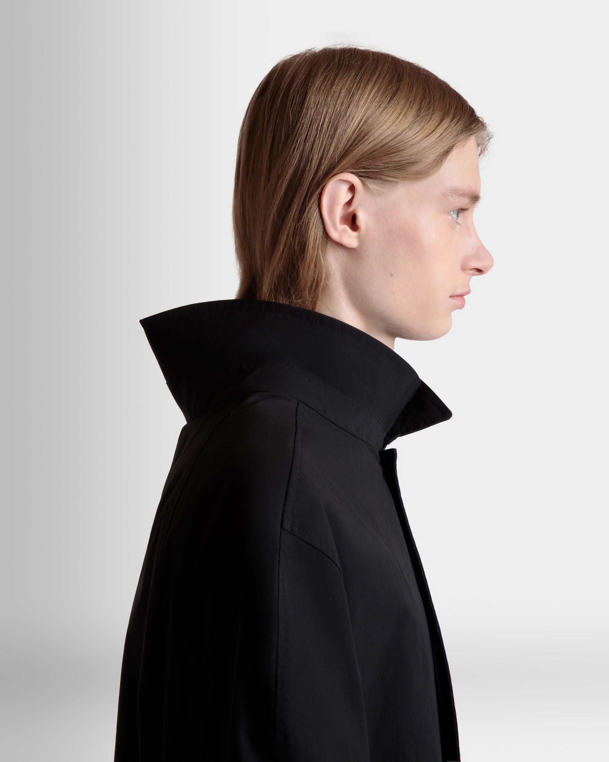 Bally Global - Coat in Black Polyester - Black