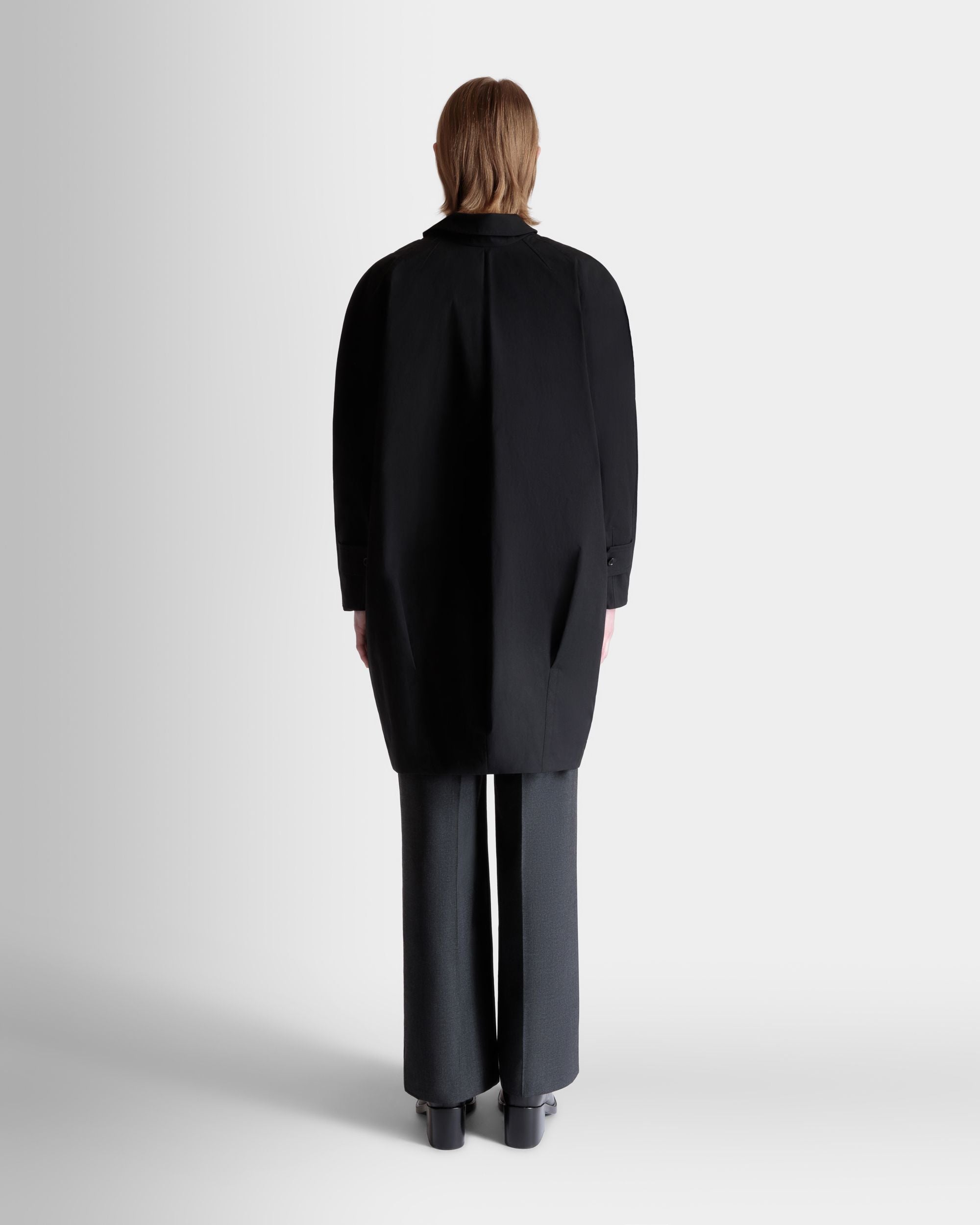 Bally Global - Coat in Black Polyester - Black