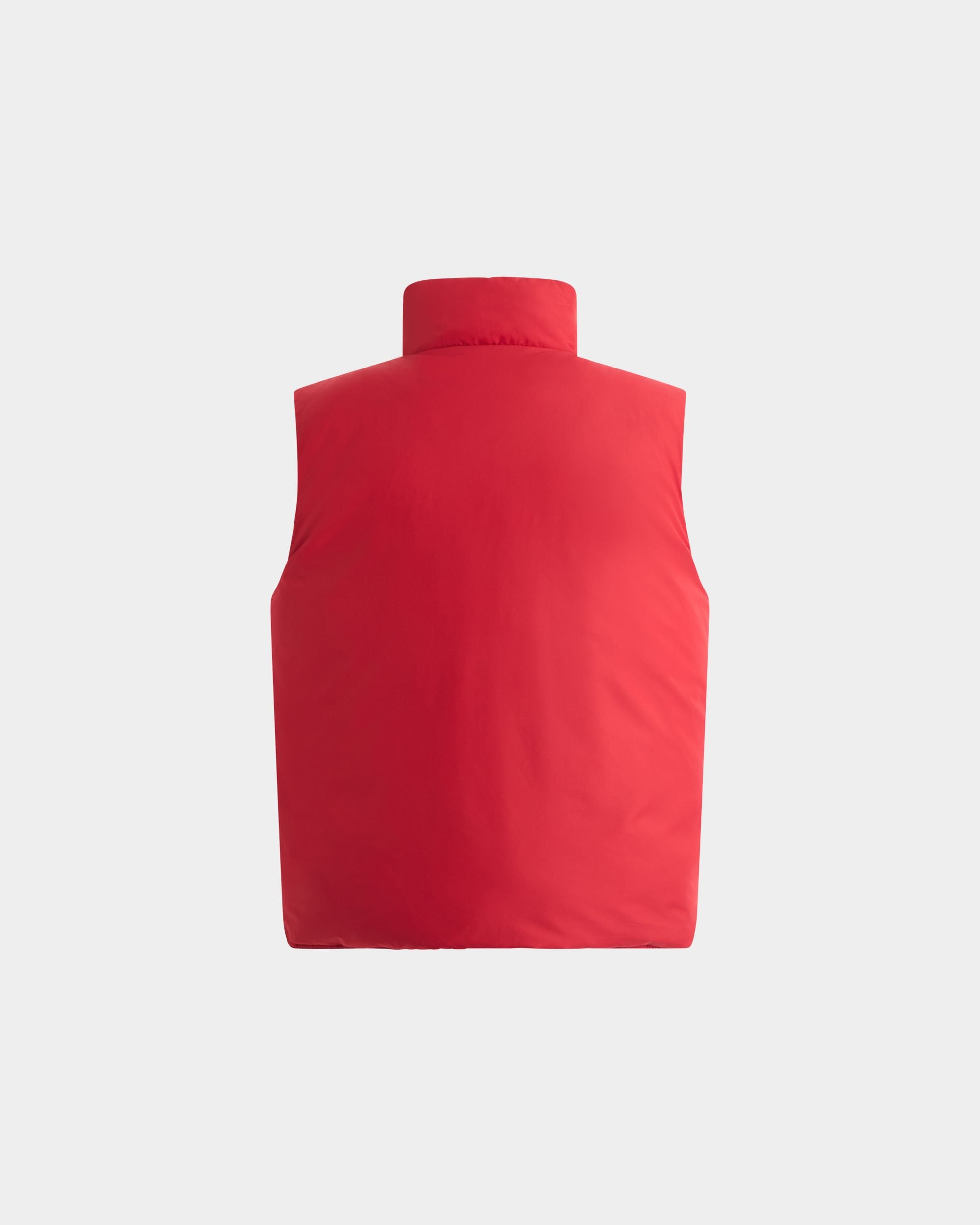 Bally Global - Reversible Vest in Navy Blue And Red Polyester - Multicolor