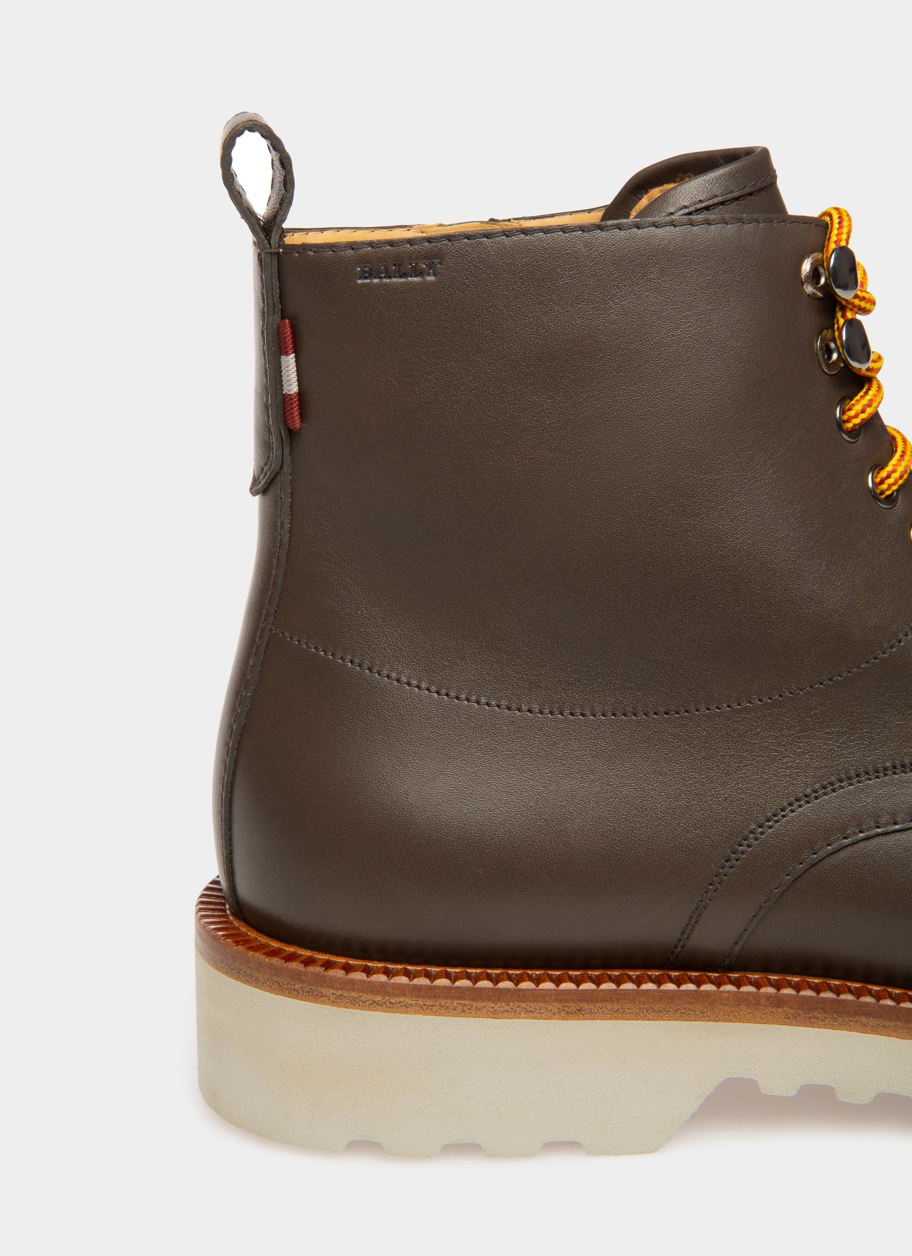 Bally Global - Nottingham Boot in Army Green Leather - Green