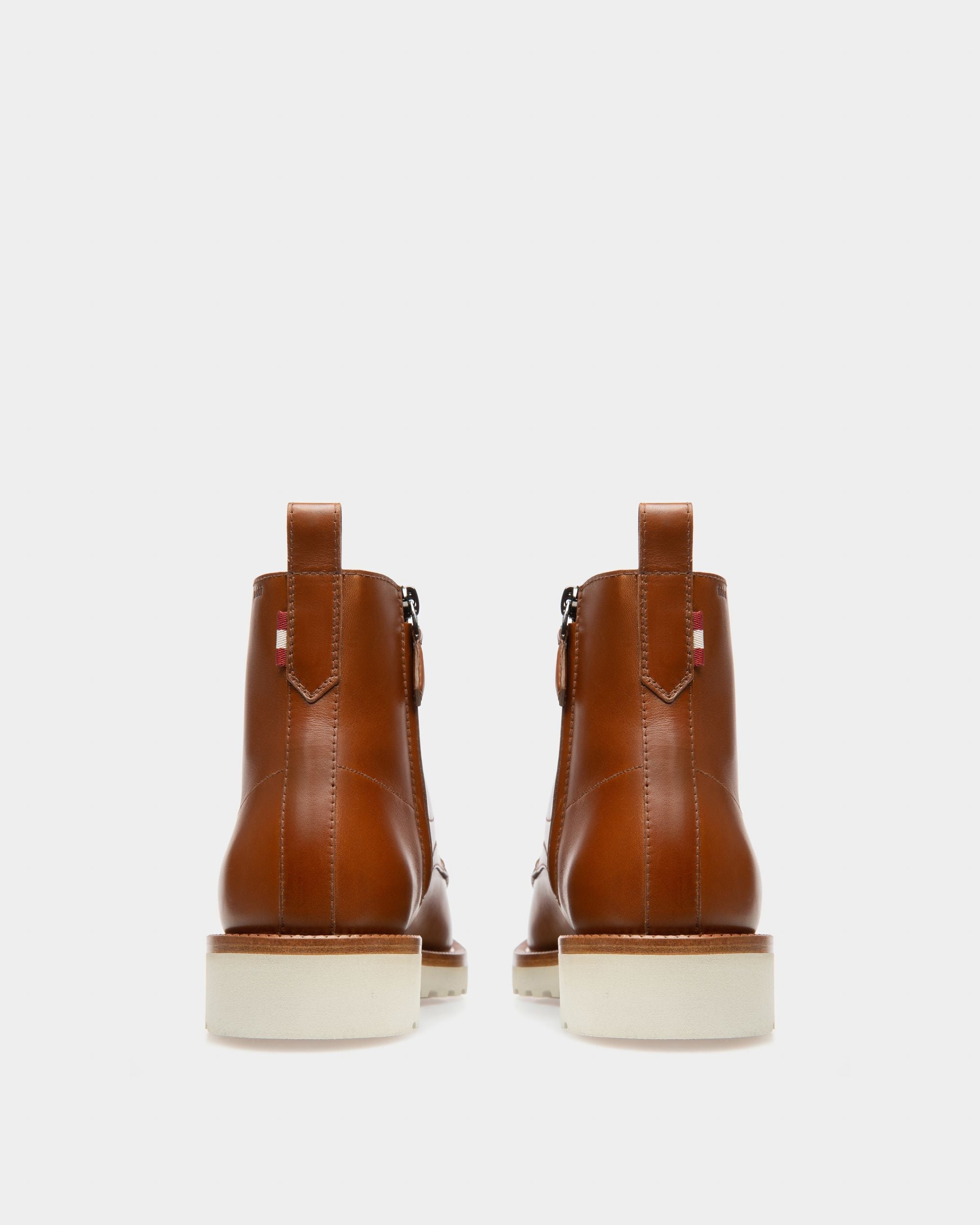 Bally Global - Nobilus Leather Boots In Brown - Marrón