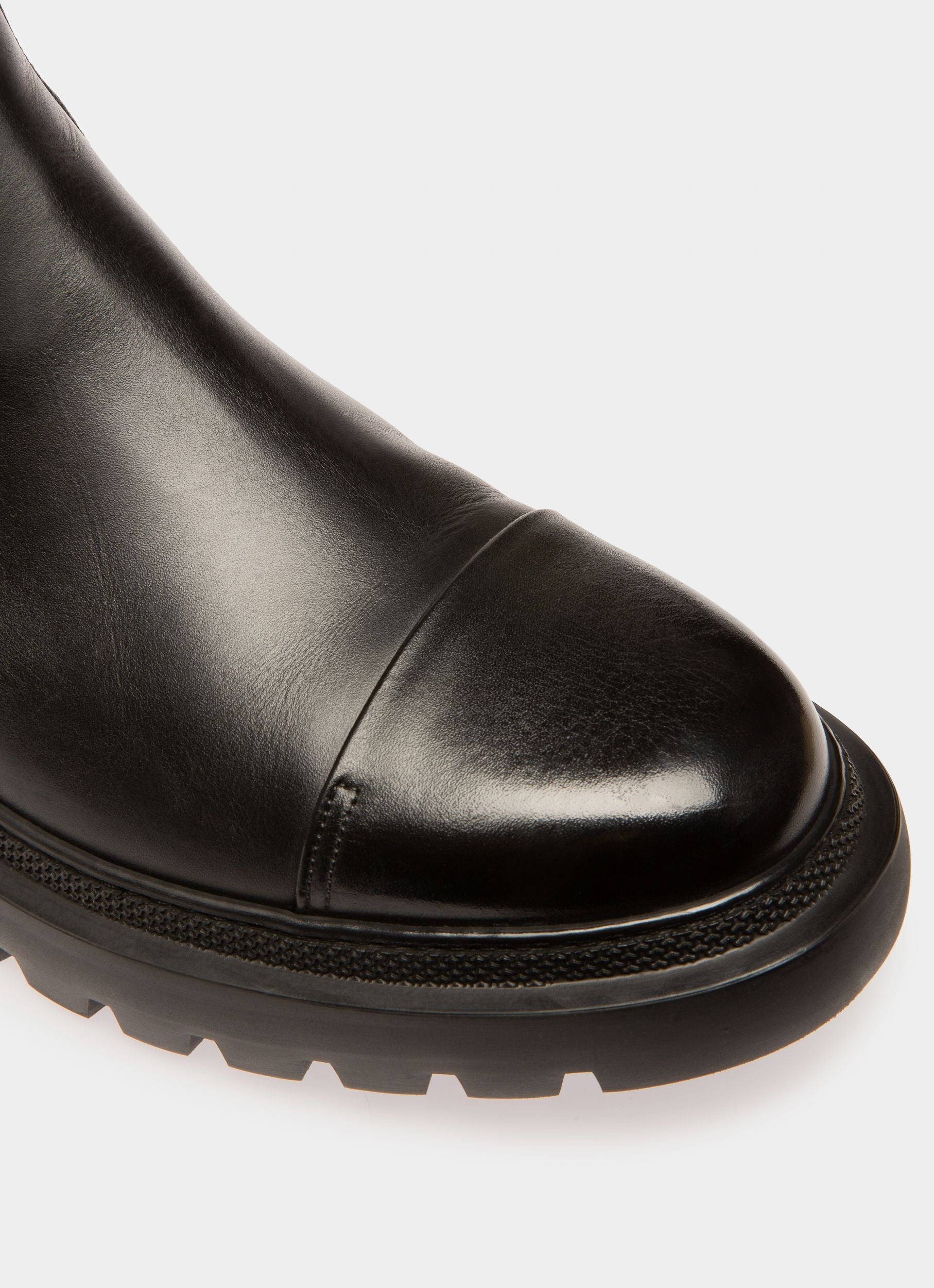 Bally Global - Vaughen Leather Boots In Black - Black