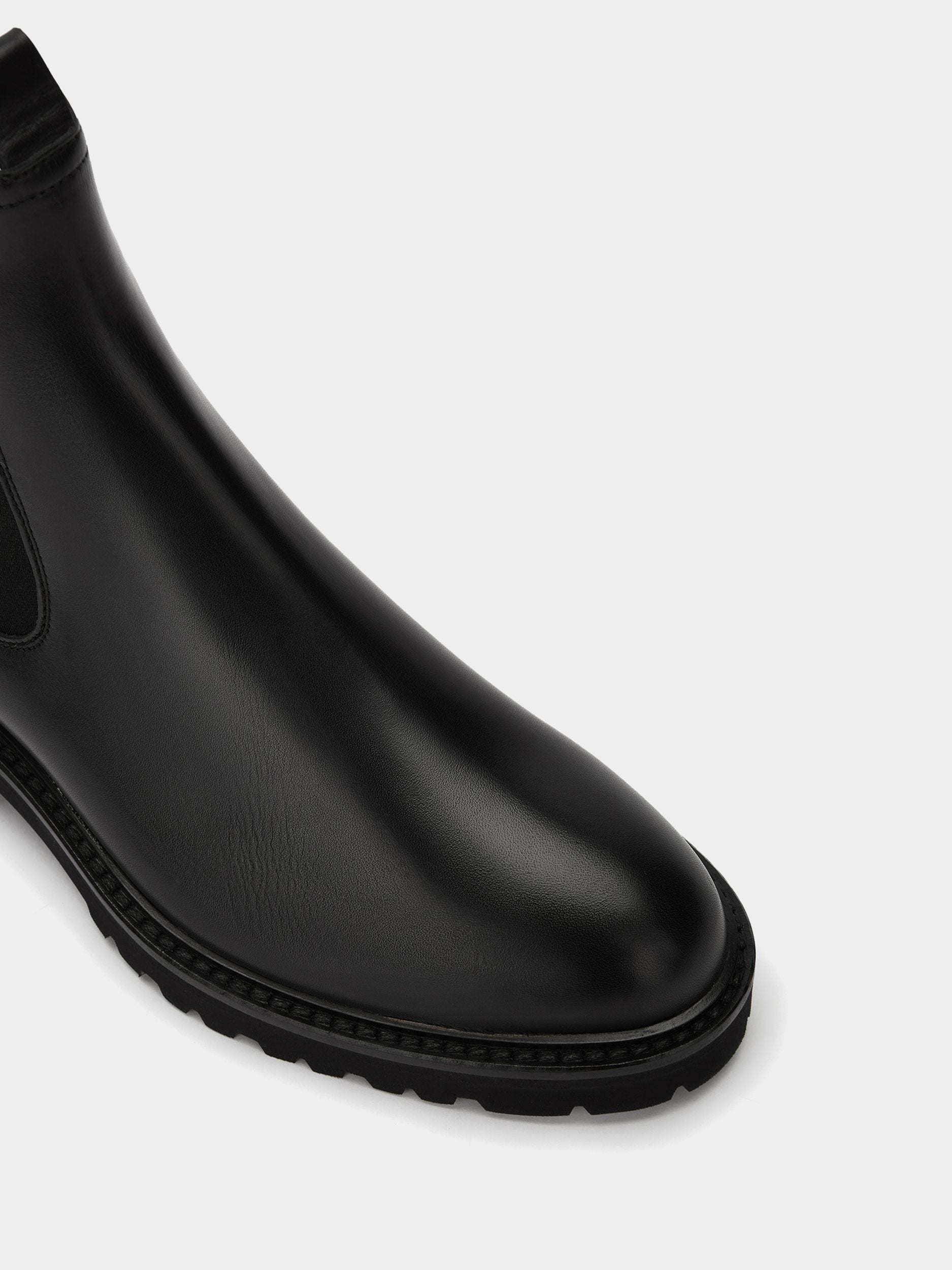 Bally Global - Men's Black Leather Boots - Black