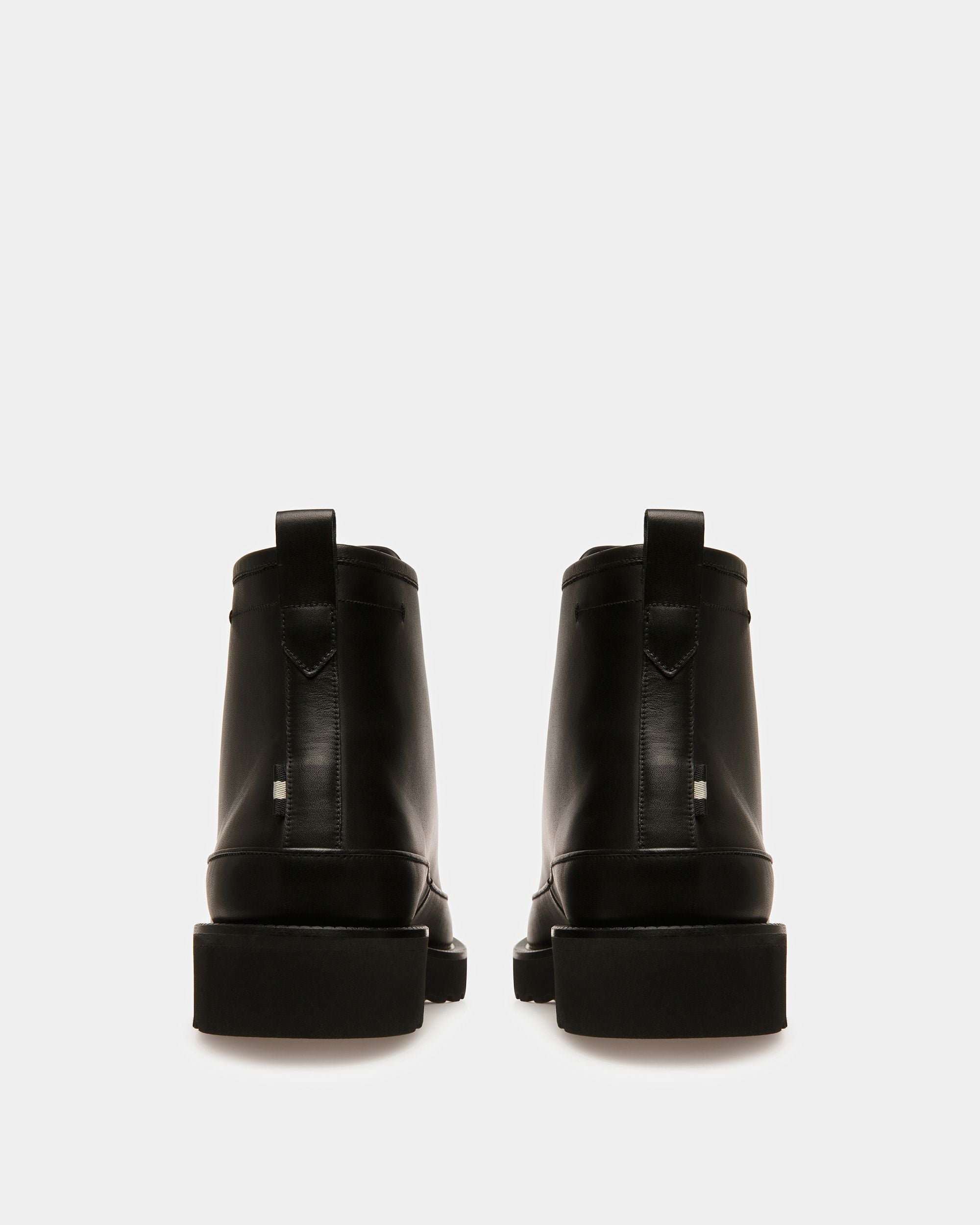 Bally Global - Nortis Leather Boots In Black - Black