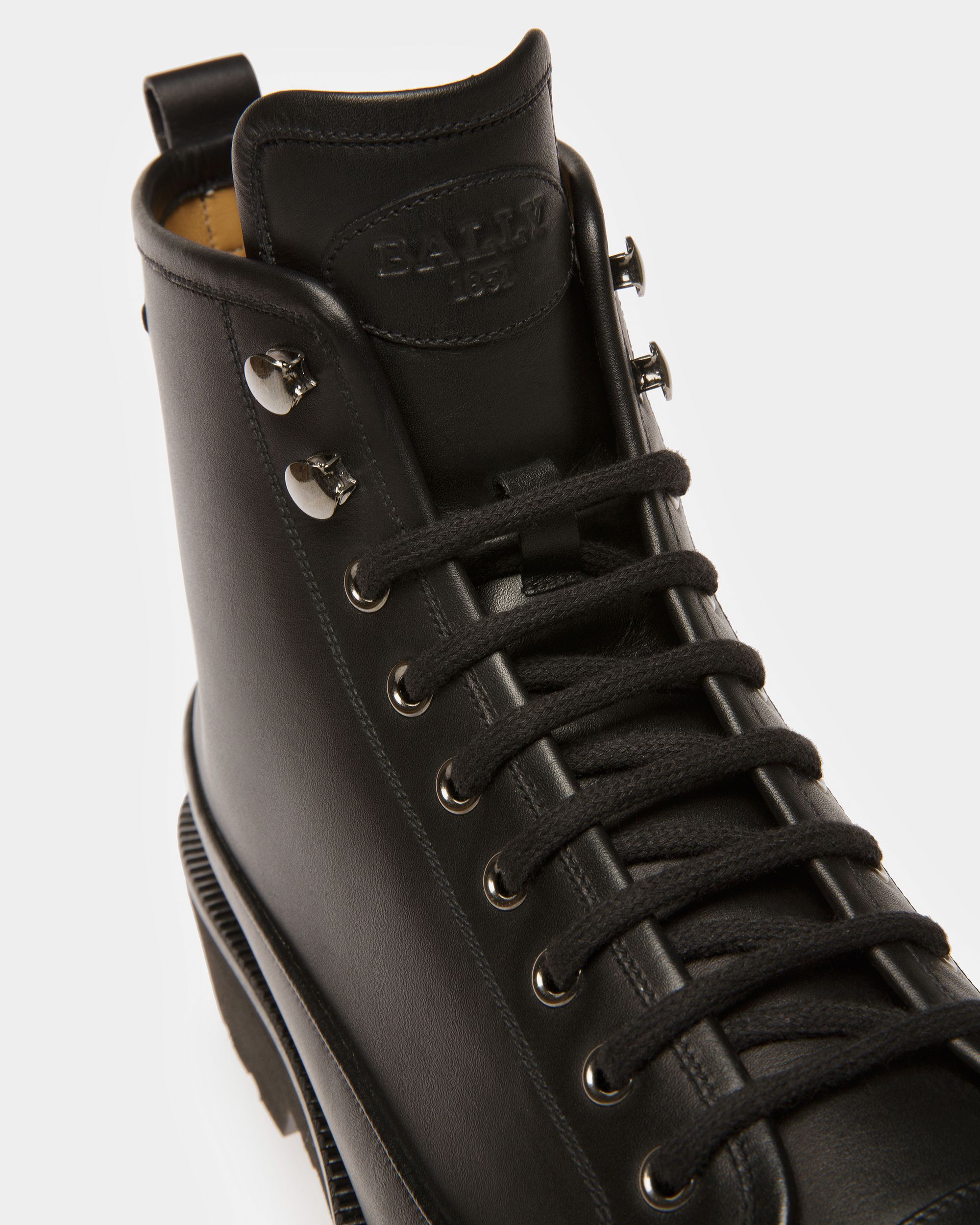 Bally Global - Nortis Leather Boots In Black - Black