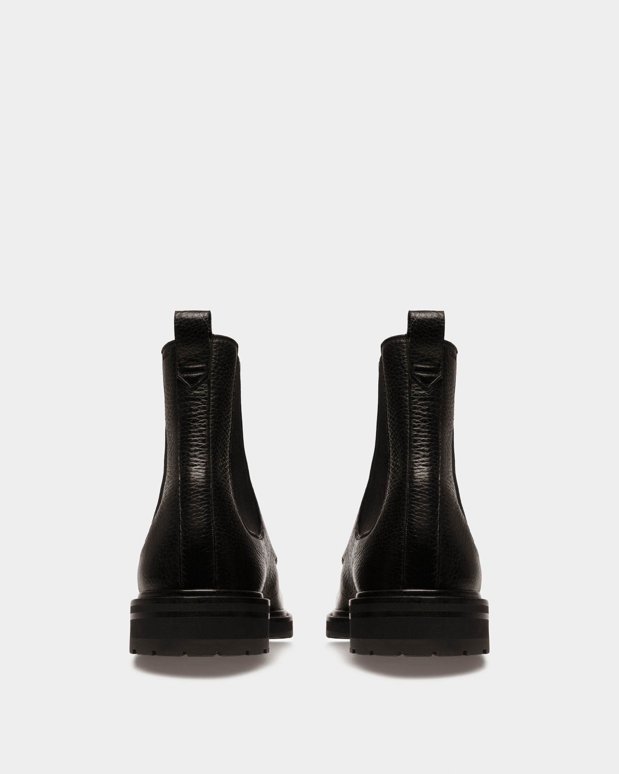 Bally Global - Mirno Leather Booties In Black - Black