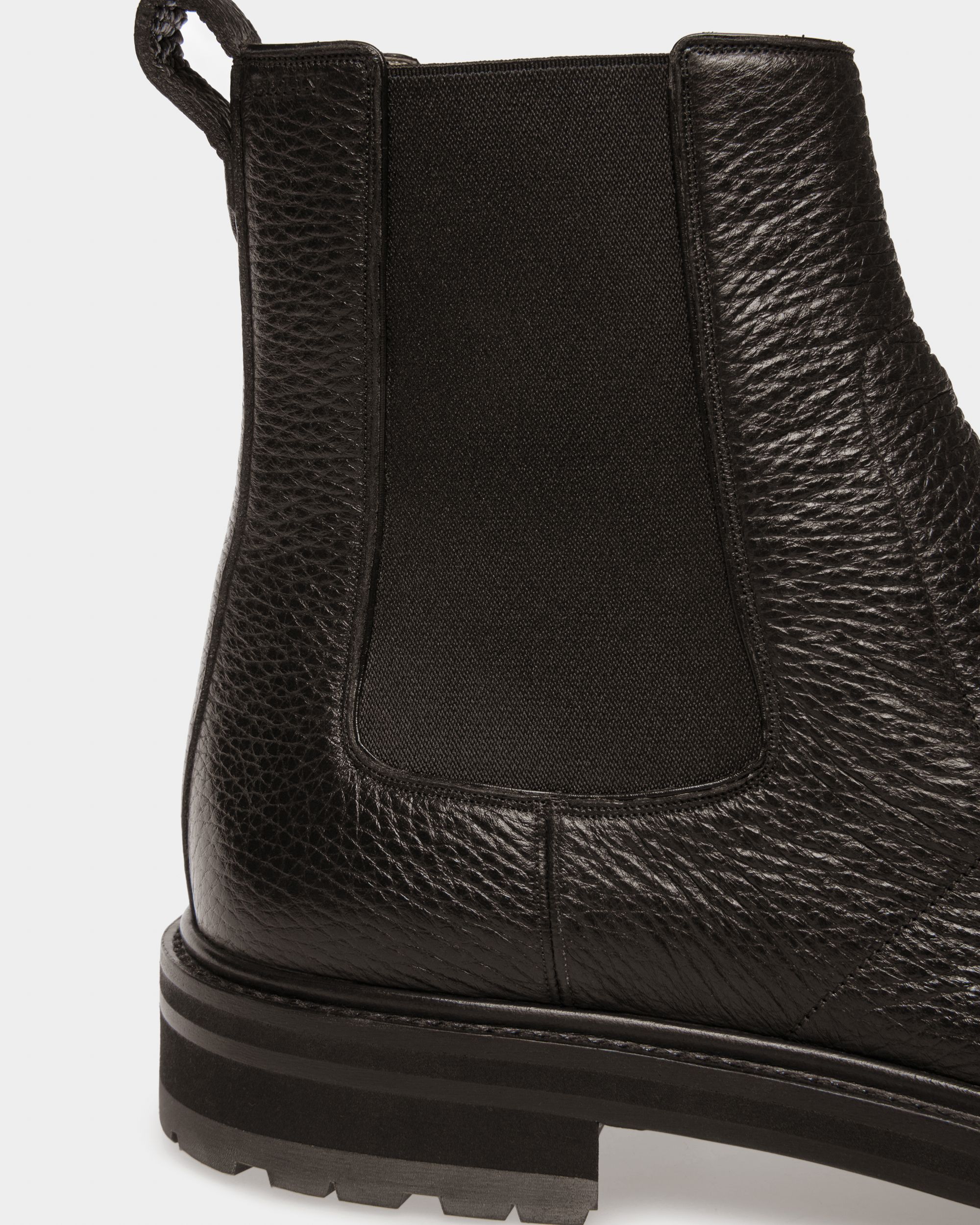 Bally Global - Mirno Leather Booties In Black - Black