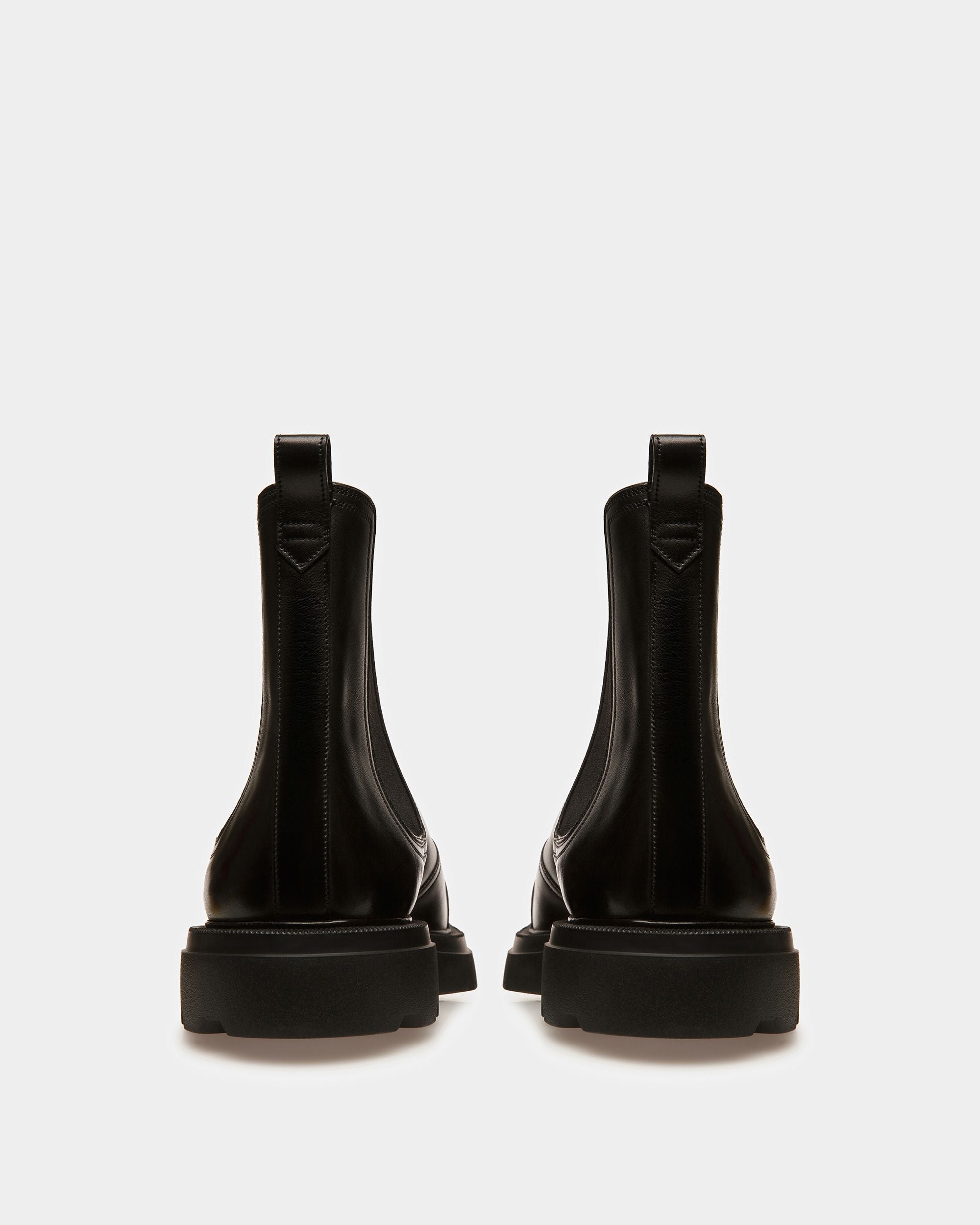 Bally Global - Zecron Leather Boots In Black - Black