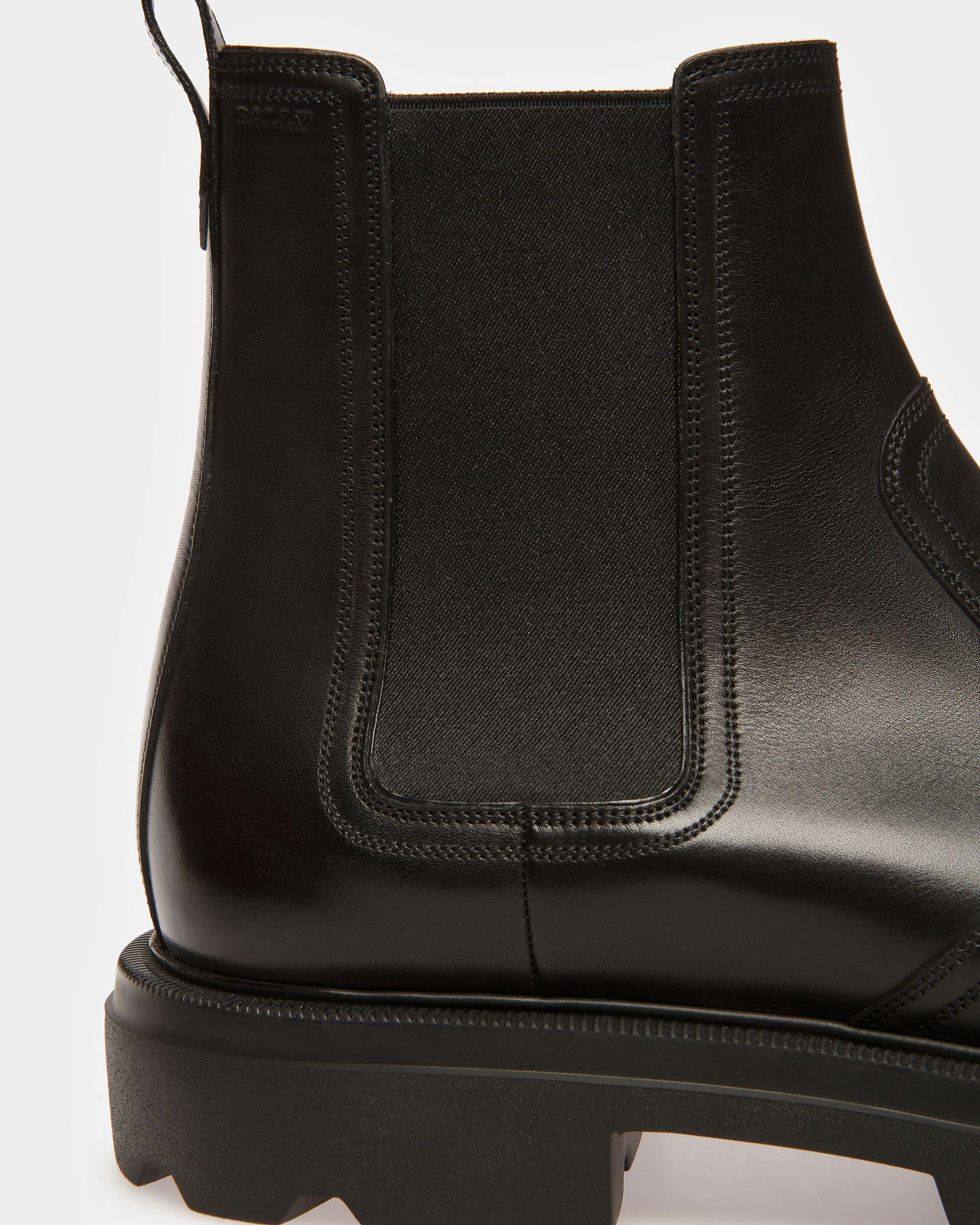 Bally Global - Zecron Leather Boots In Black - Black