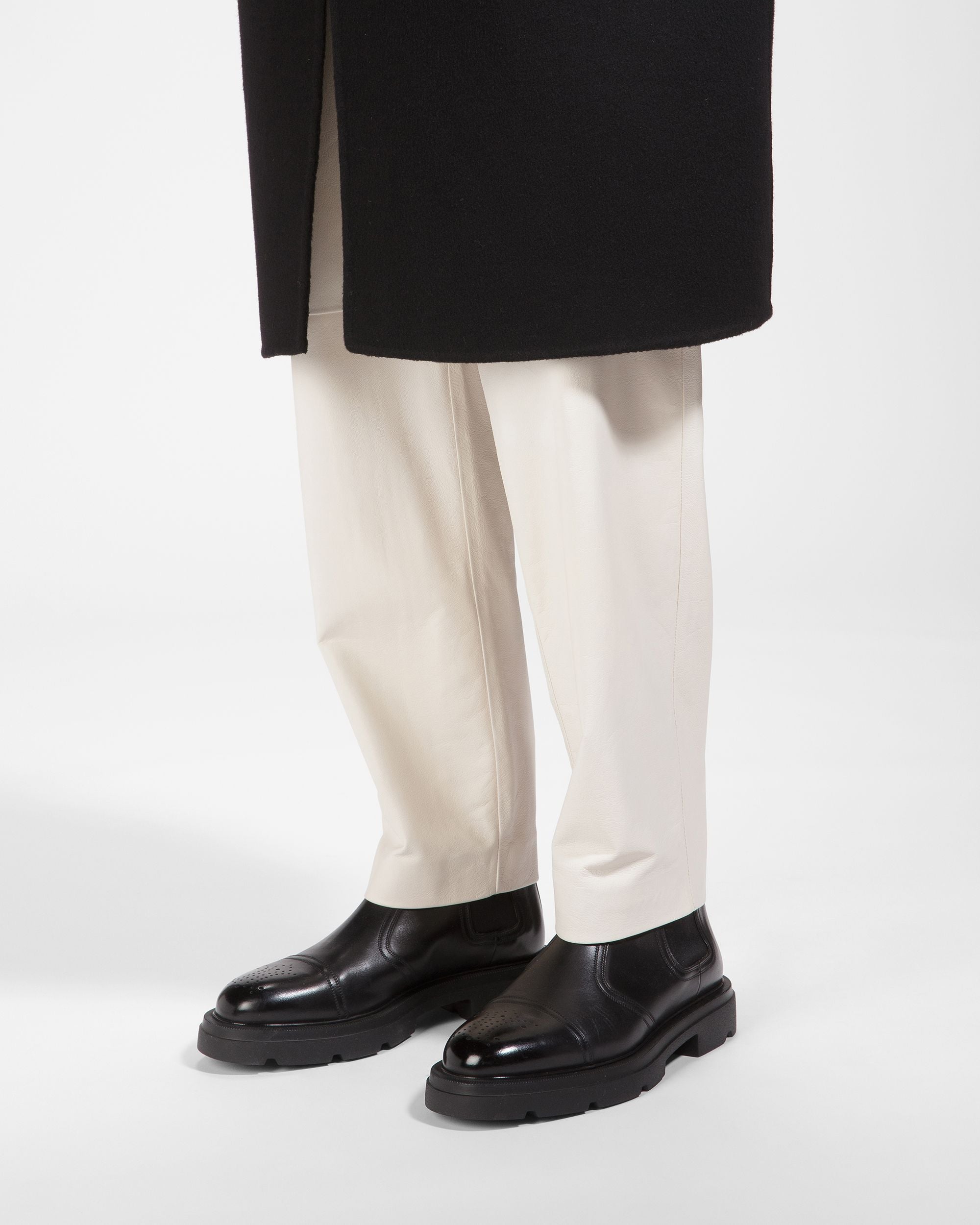 Bally Global - Zecron Leather Boots In Black - Black
