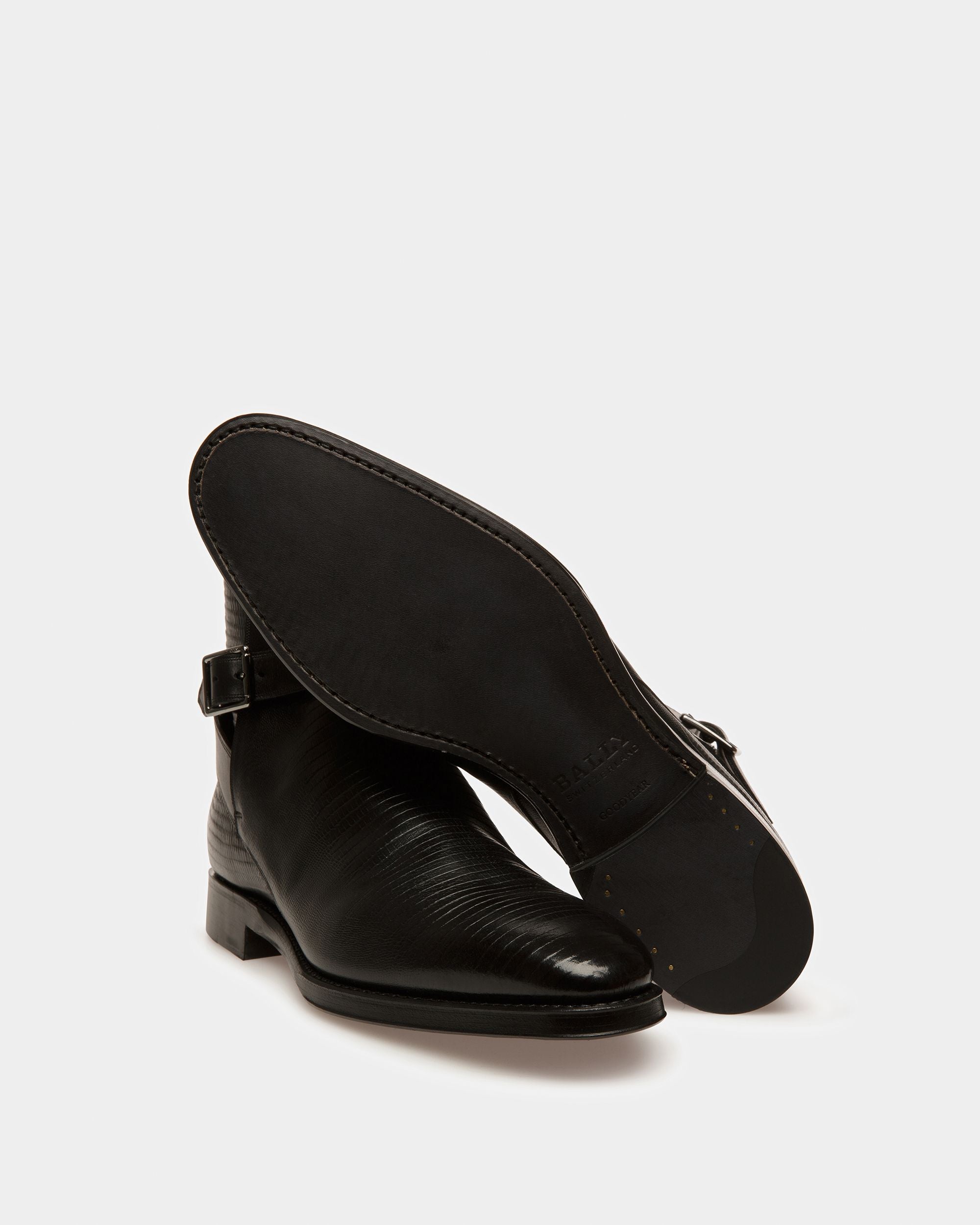 Bally Global - Scaviel Leather Boots In Black - Black