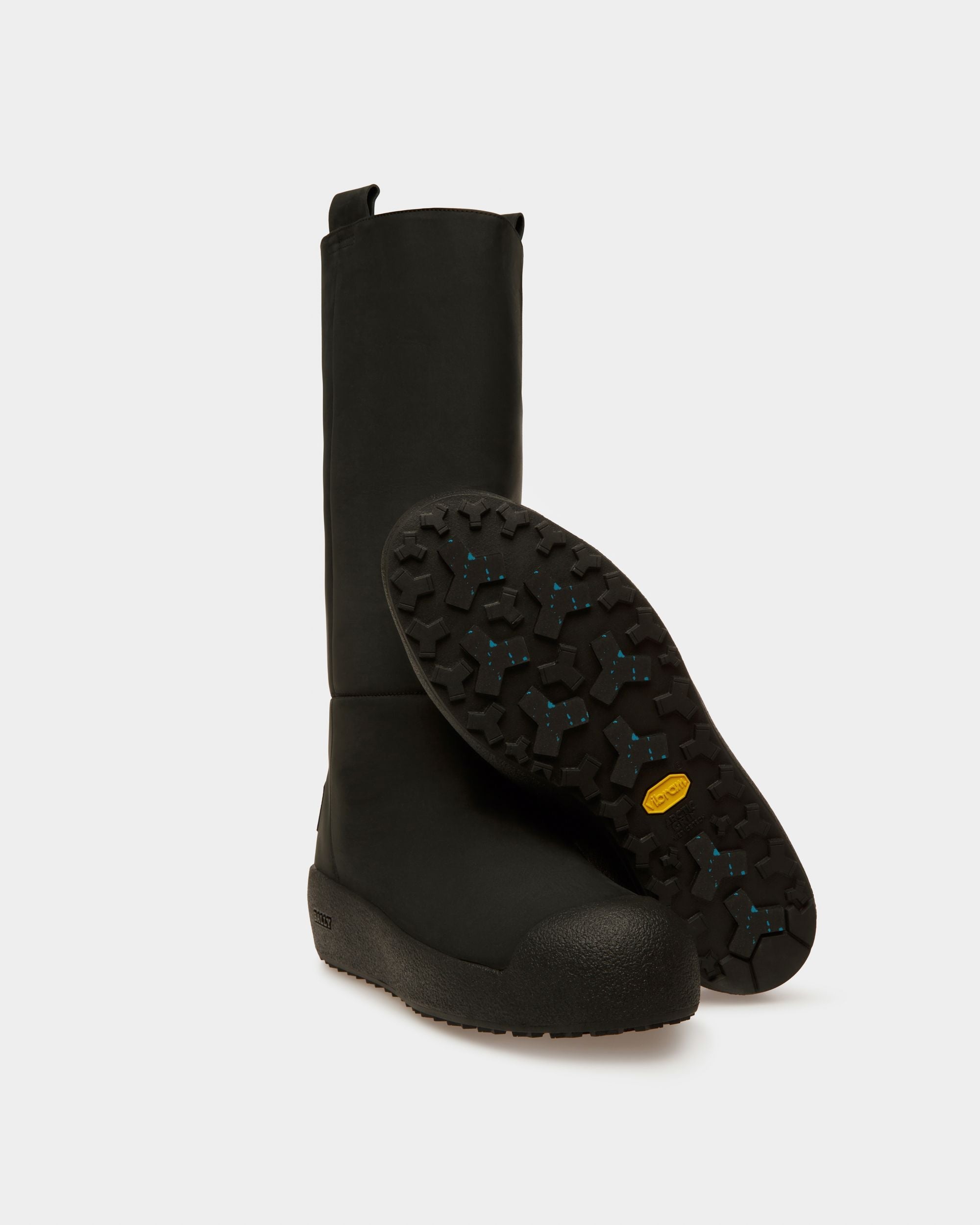 Bally Global - Jackson Leather Snow Boots In Black - Black
